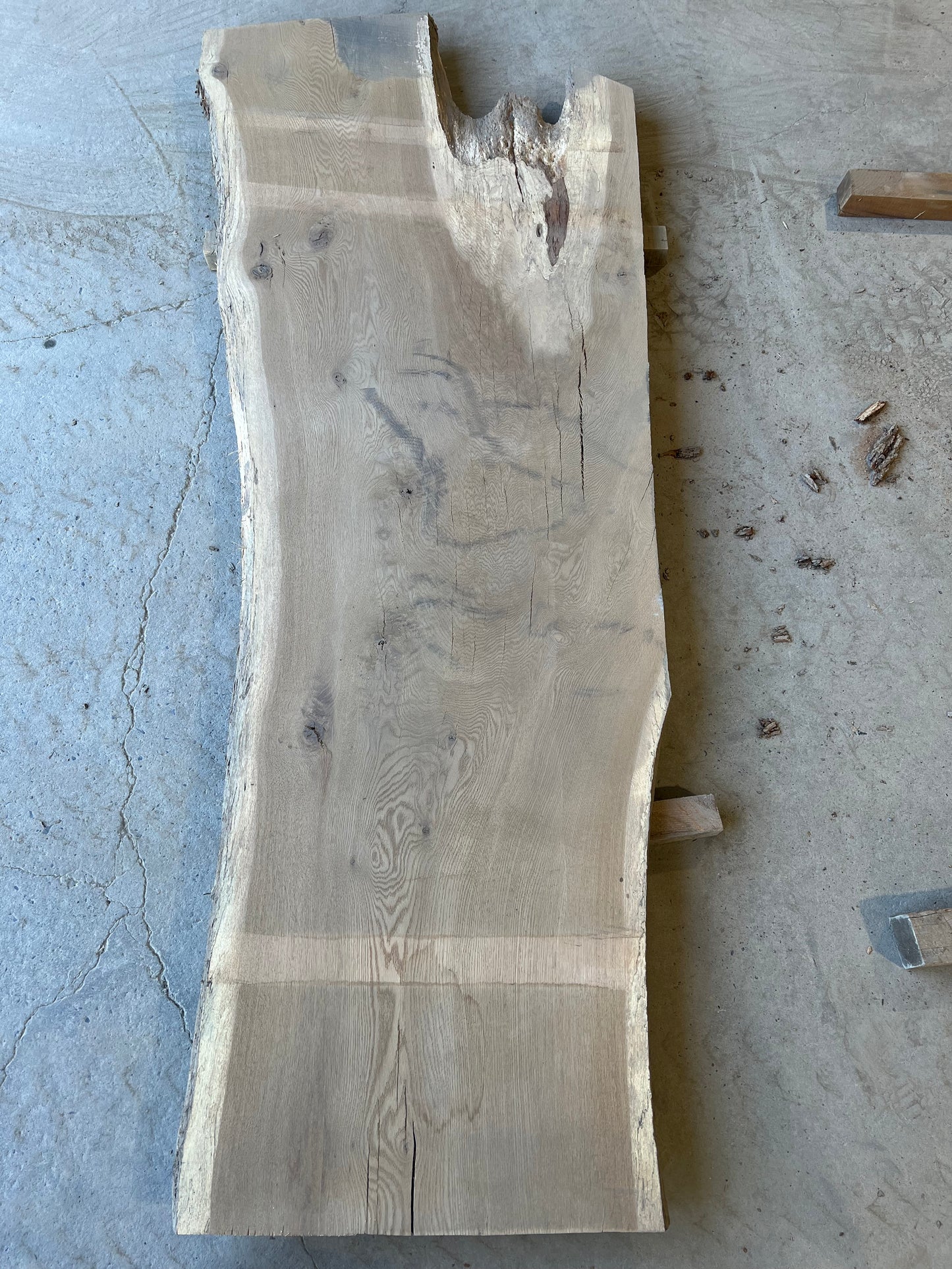 Live Edge White Oak Sku# 26599S-53