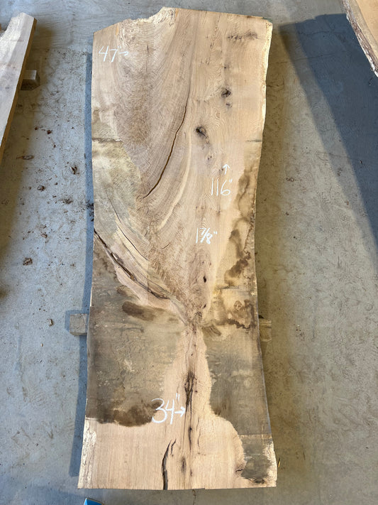 Live Edge White Oak Sku# 26600S-57