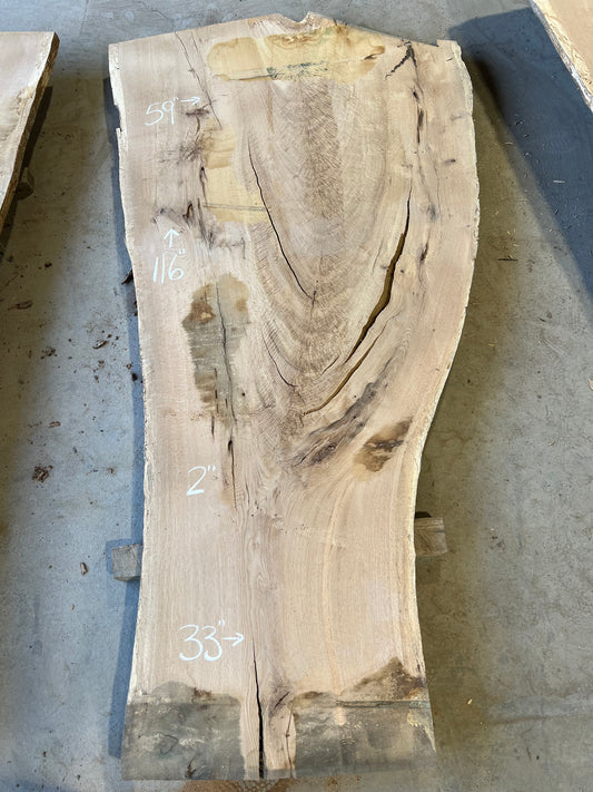 Live Edge White Oak Sku# 26602S-63