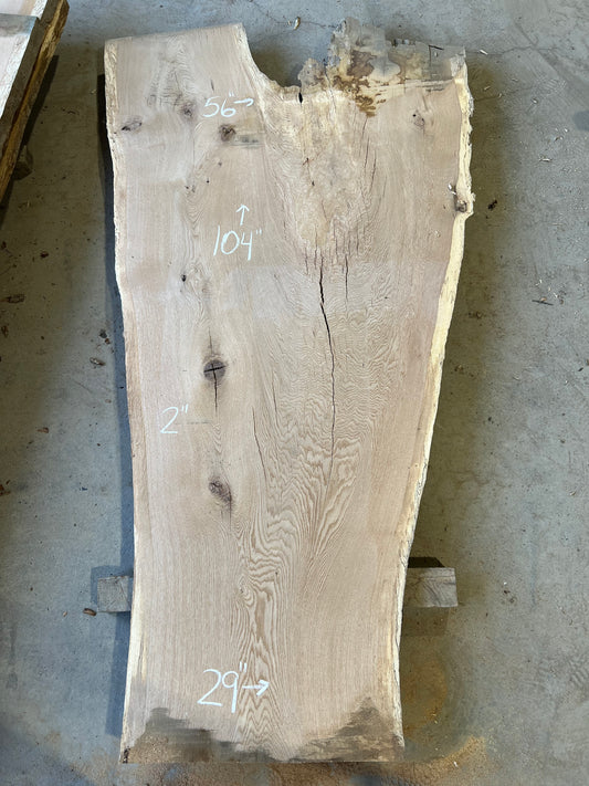 Live Edge White Oak Sku# 26604S-51