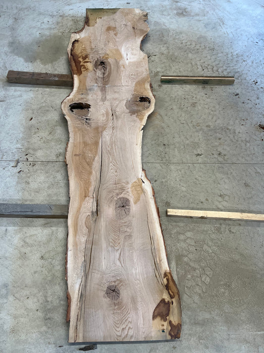 Live Edge White Oak Sku#27357S-59