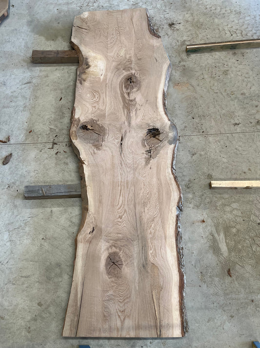 Live Edge White Oak Sku#27358S-73