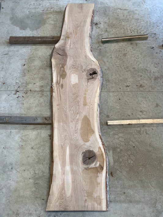 Live Edge White Oak Sku#27359S-60