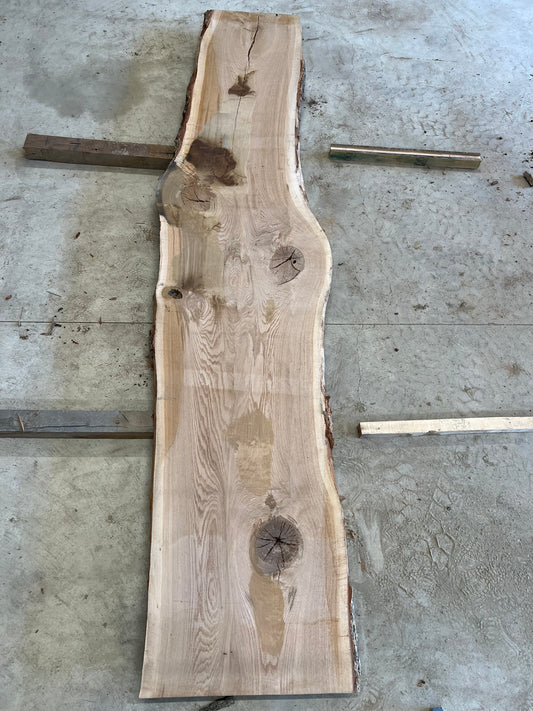 Live Edge White Oak Sku#27360S-71