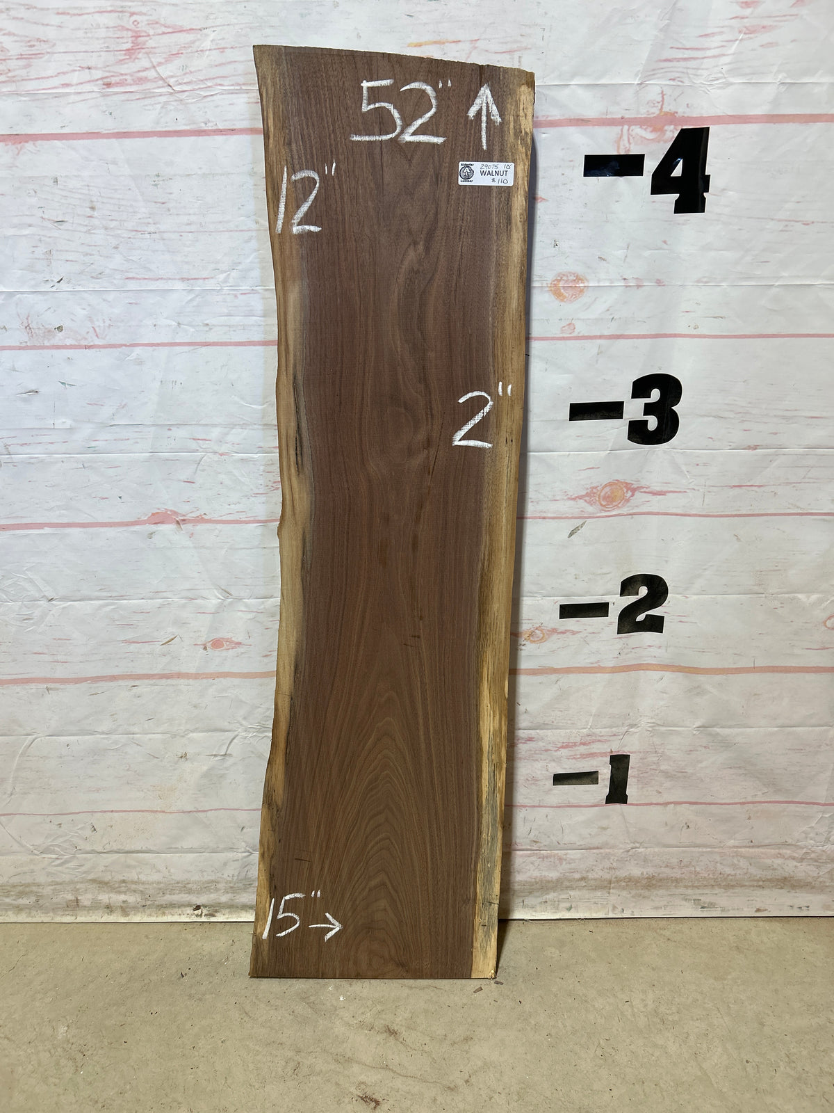 Live Edge Walnut Sku#29075M-10