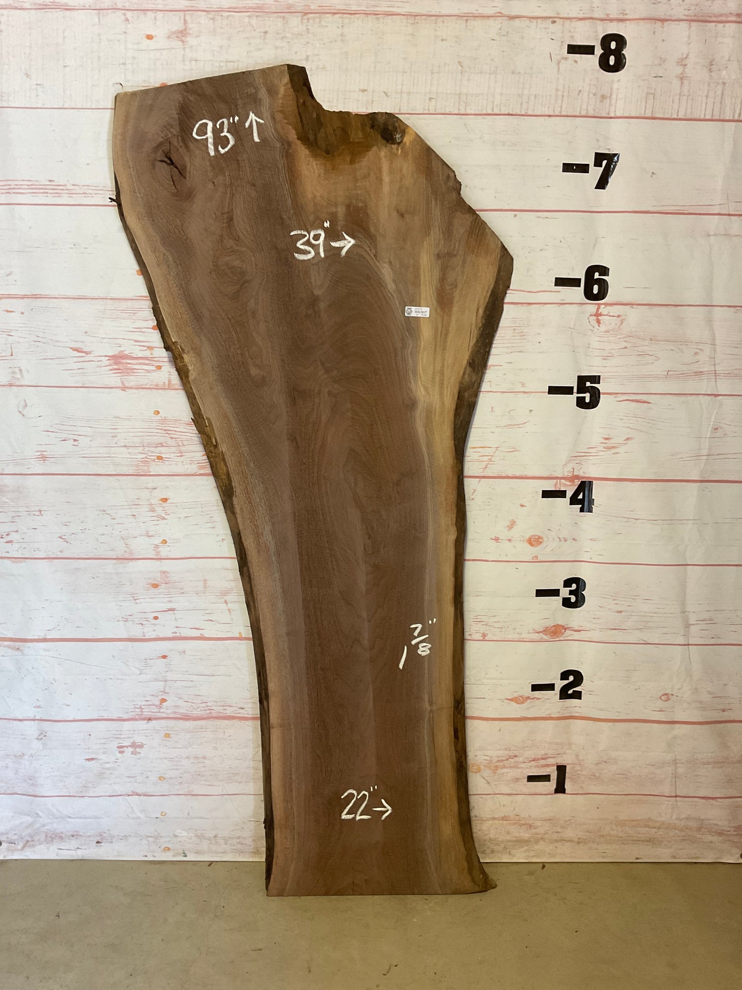 Live Edge Walnut Sku# 20479J-40