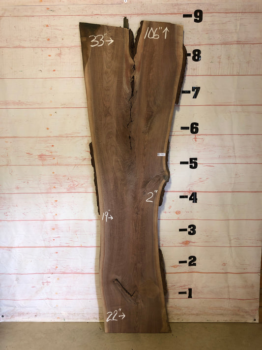 Live Edge Walnut Sku#23455J-38