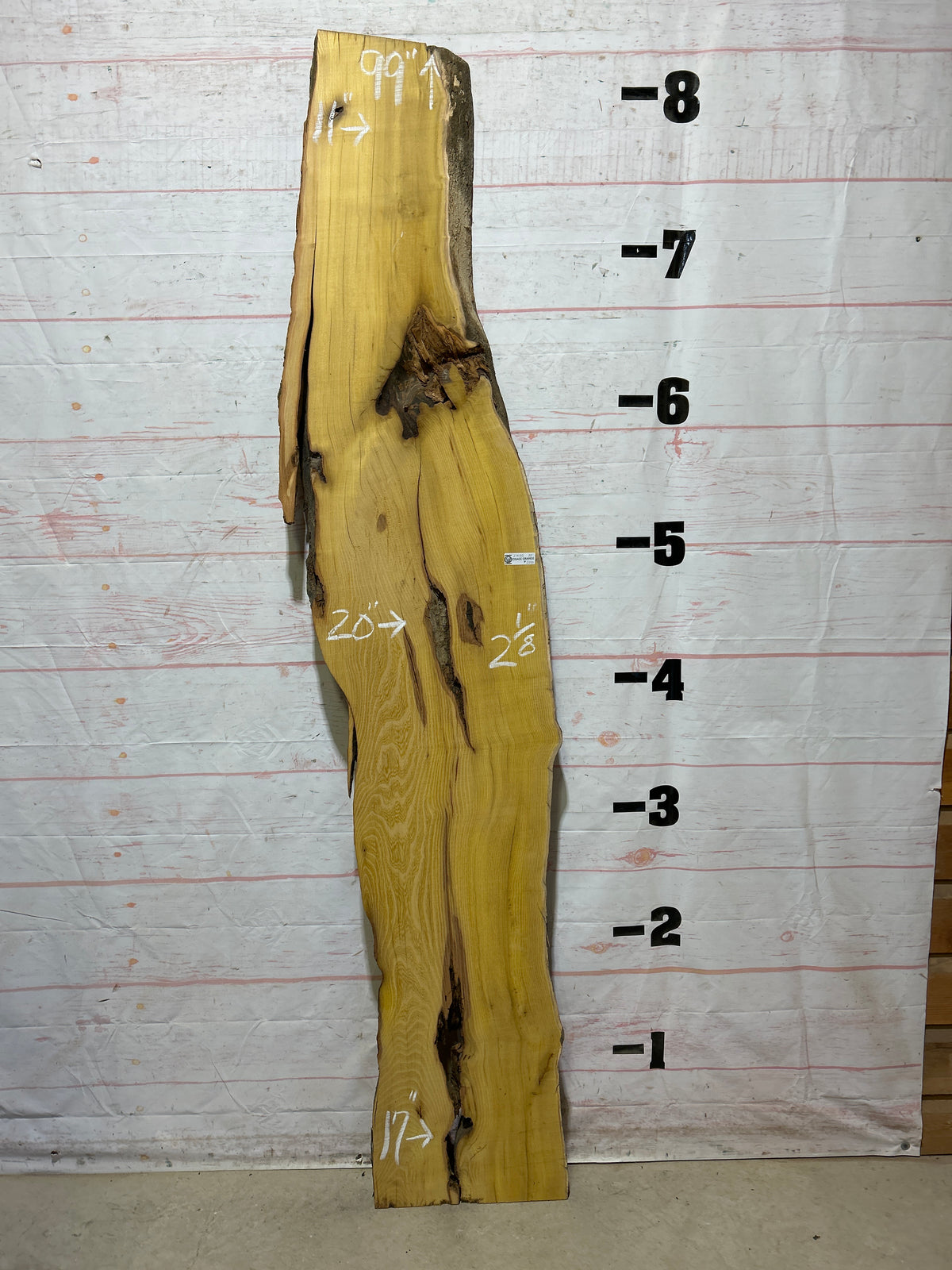Live Edge Osage Orange Sku#27035B-22
