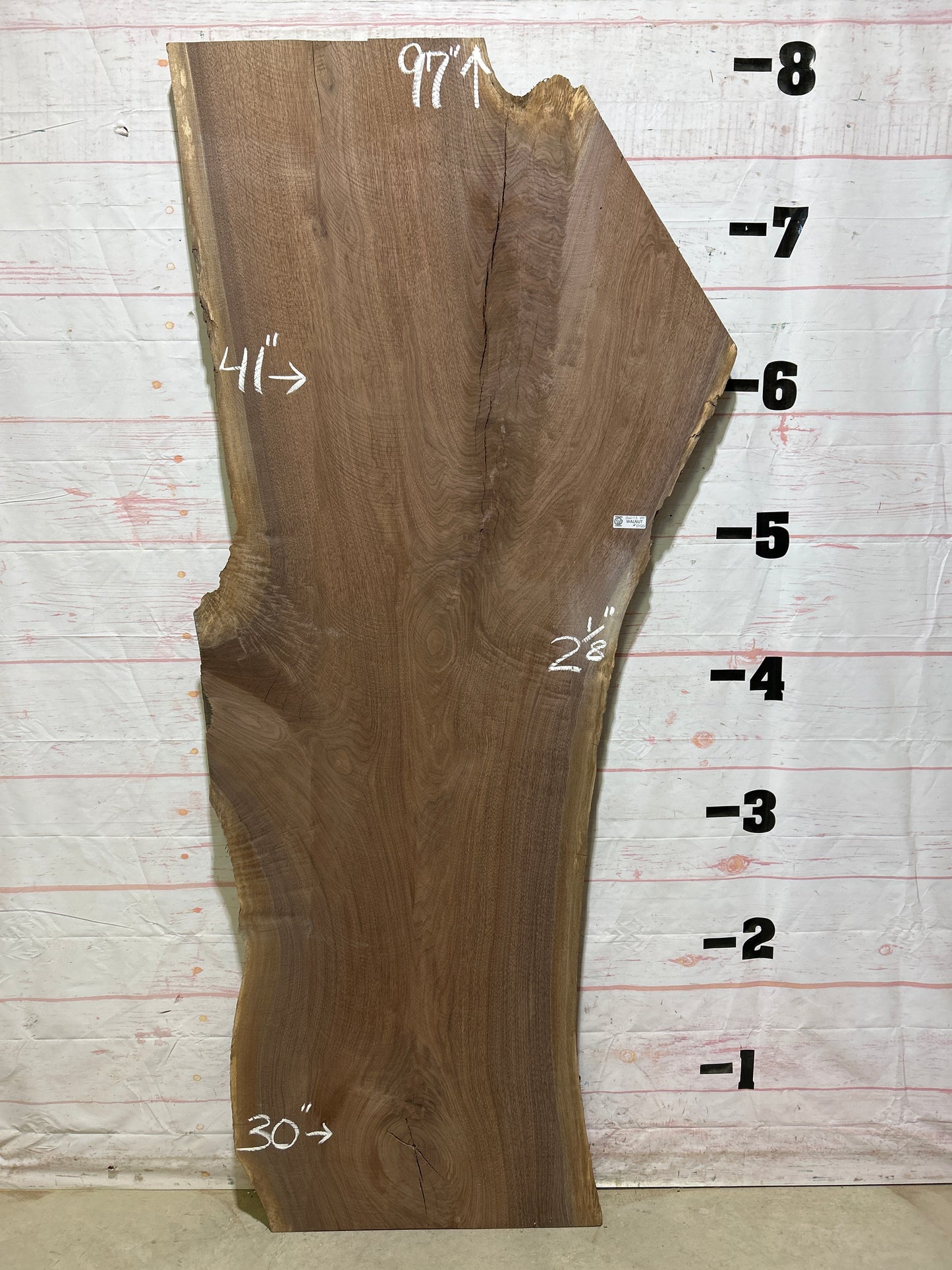 Live Edge Walnut Sku#26073K-49