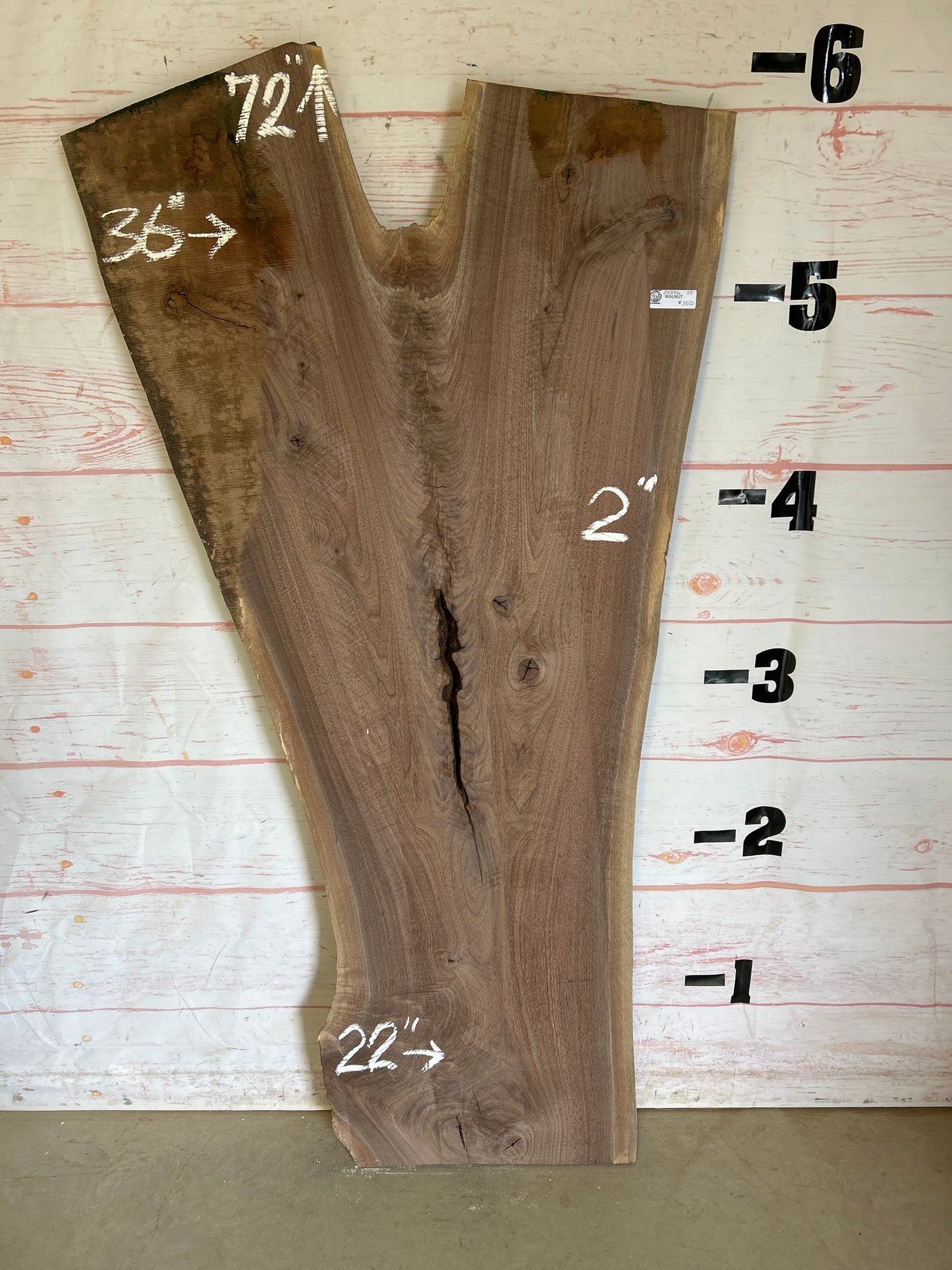 Live Edge Walnut Sku#24846A-29