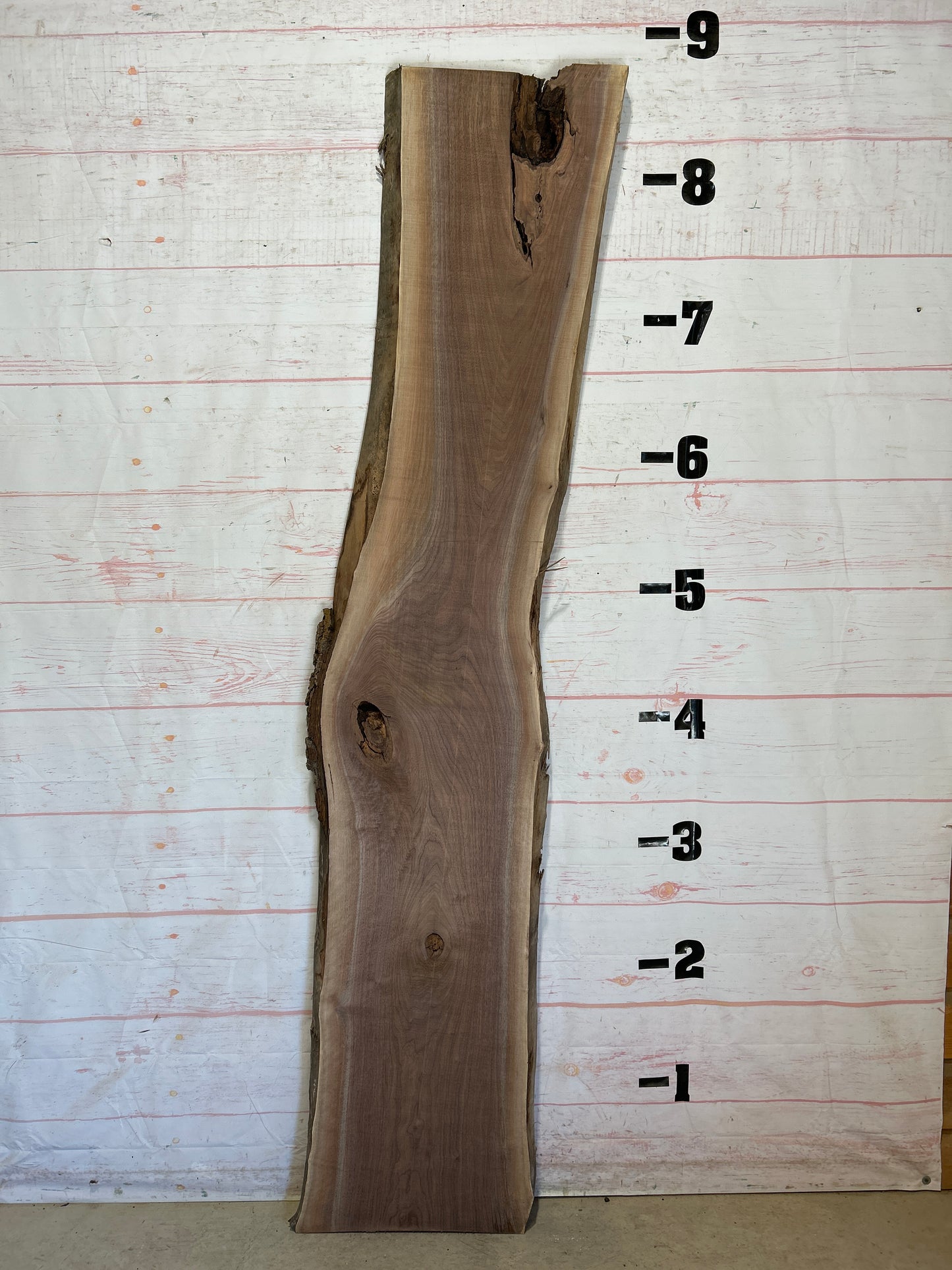 Live Edge Walnut Sku#26198K-34
