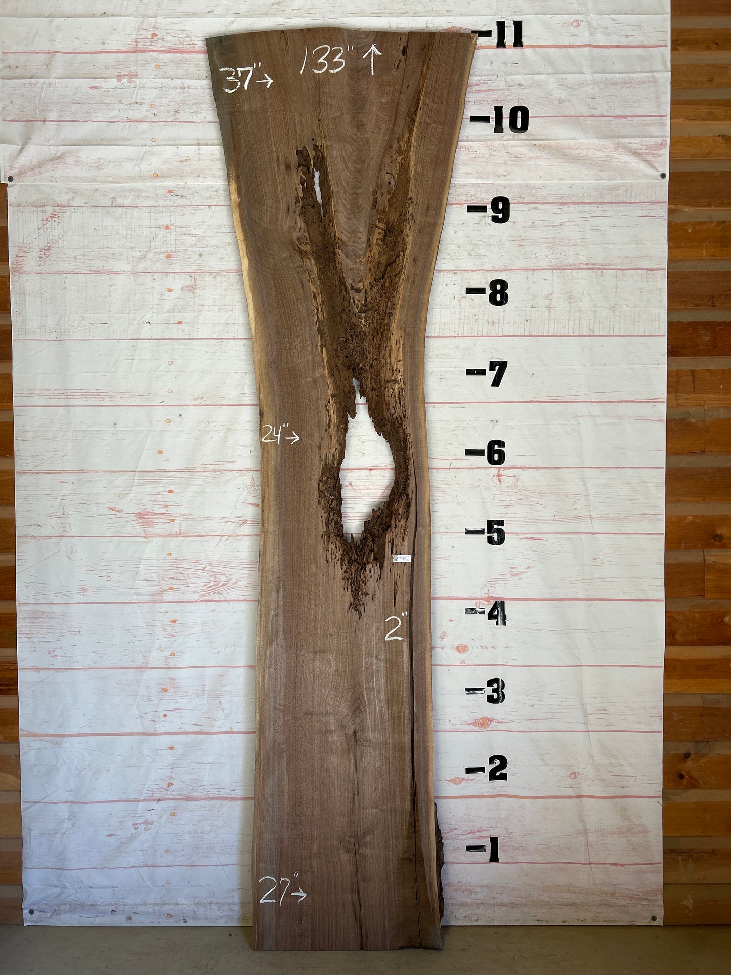 Live Edge Walnut Sku#24879-57