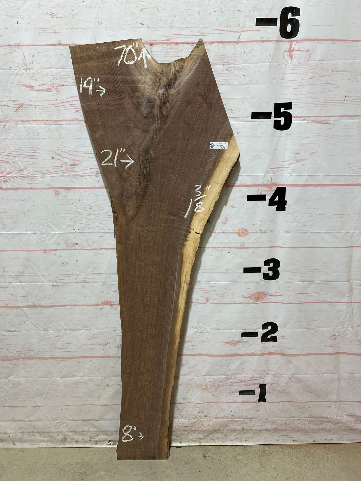 Live Edge Walnut Sku#26825W-11