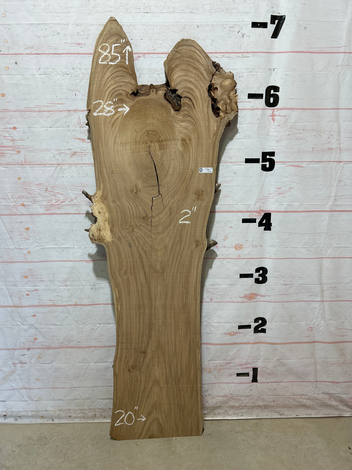 Live Edge Elm Sku#27047-28