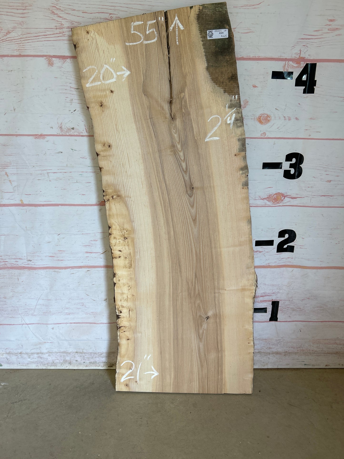 Live Edge Ash Sku#25201M-18