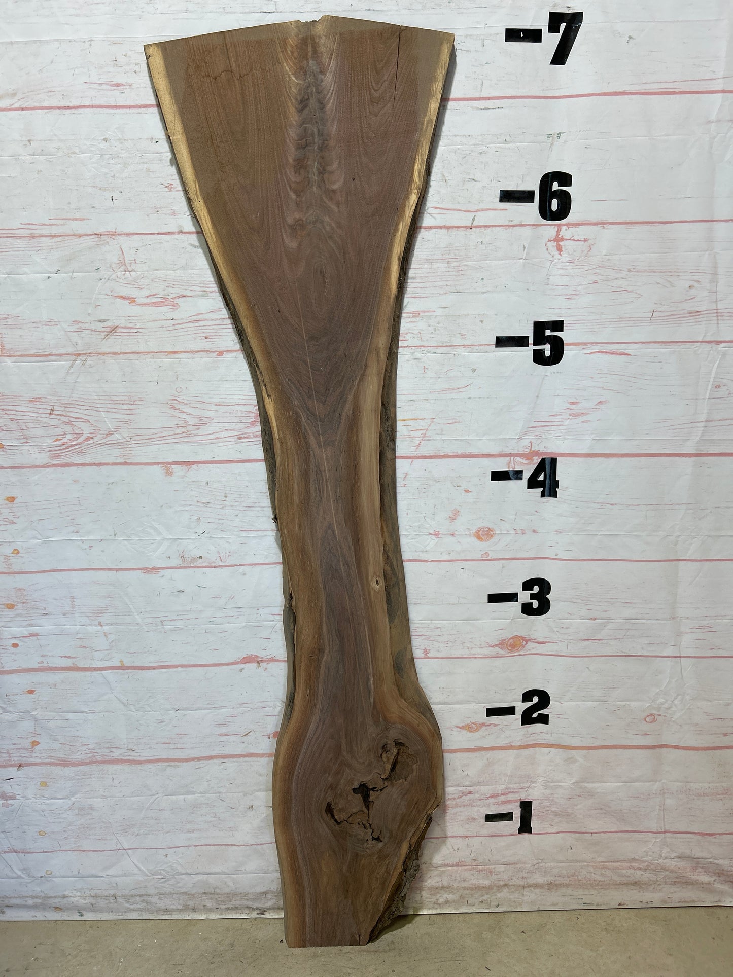 Live Edge Walnut Sku#25628G-17