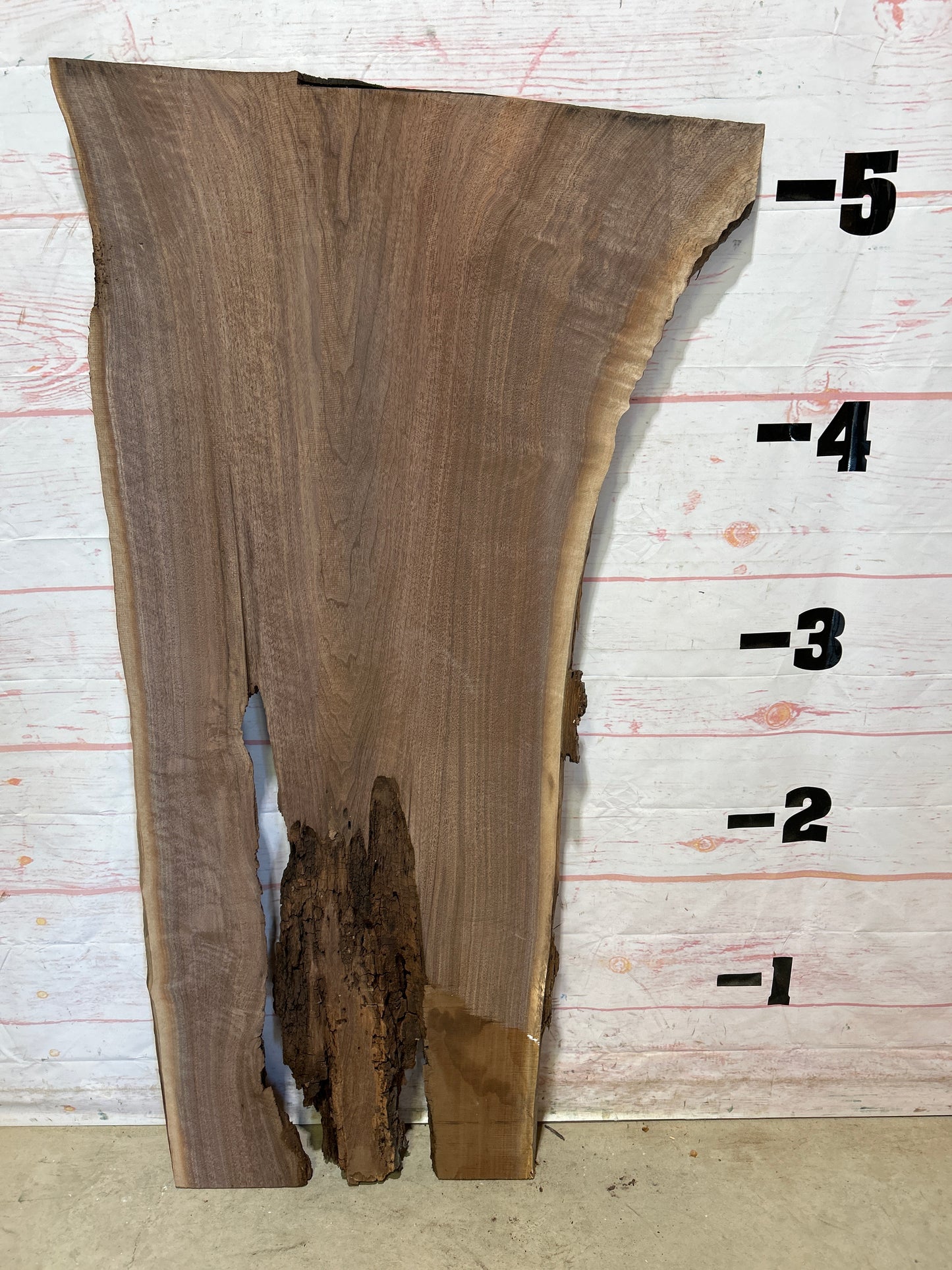 Live Edge Walnut Sku#25465N-26