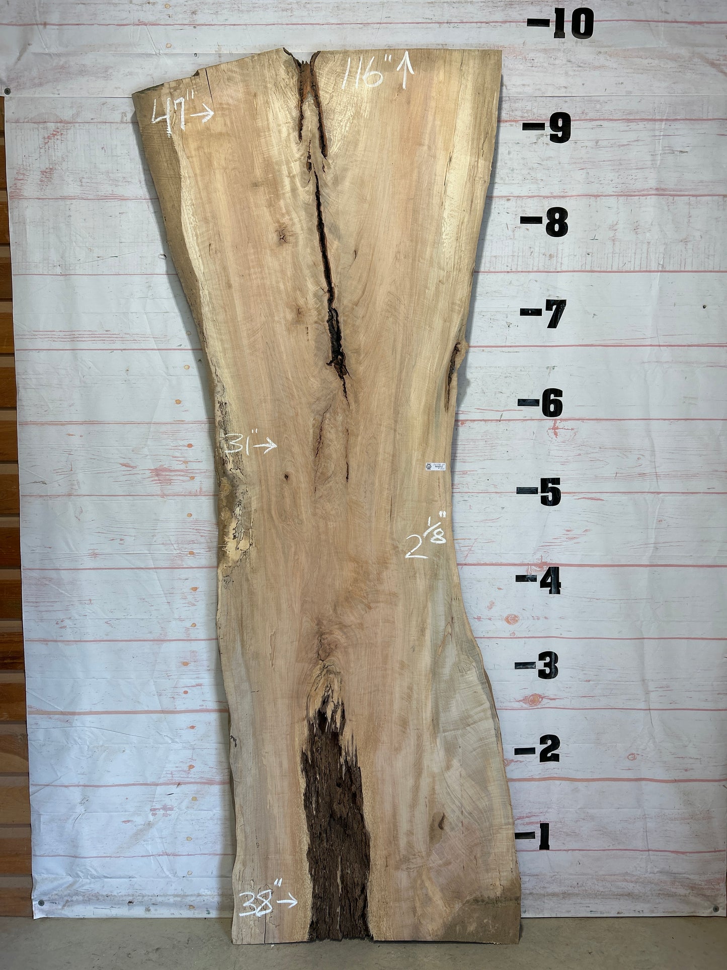 Live Edge Maple Sku#26338-63