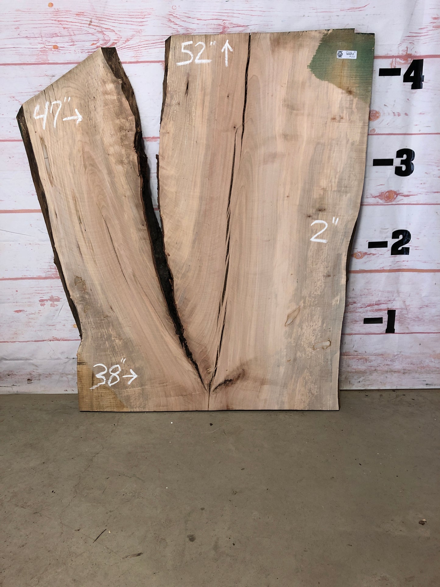 Live Edge Maple Sku# 21666B-31