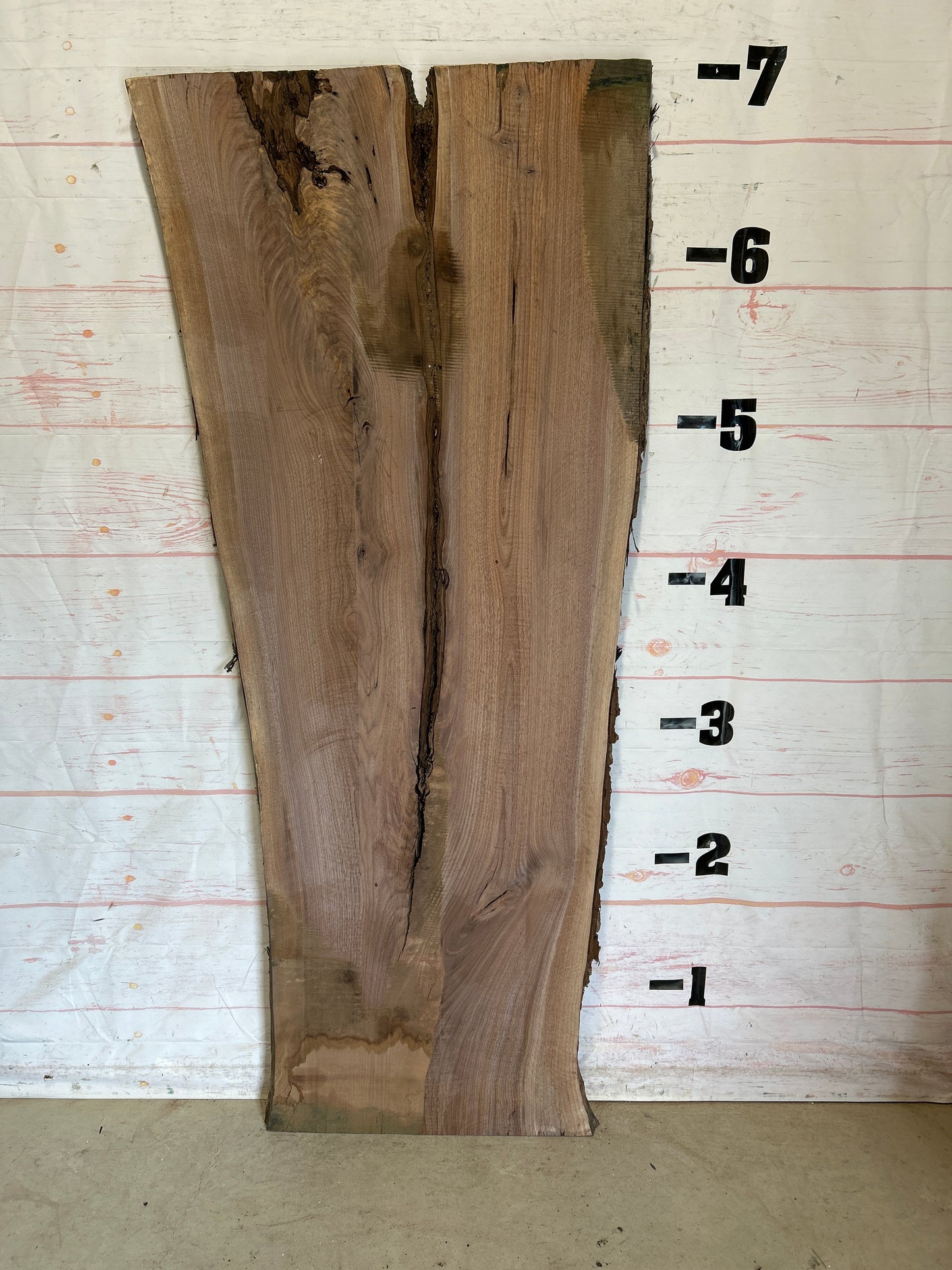 Live Edge Walnut Sku#26513C-36