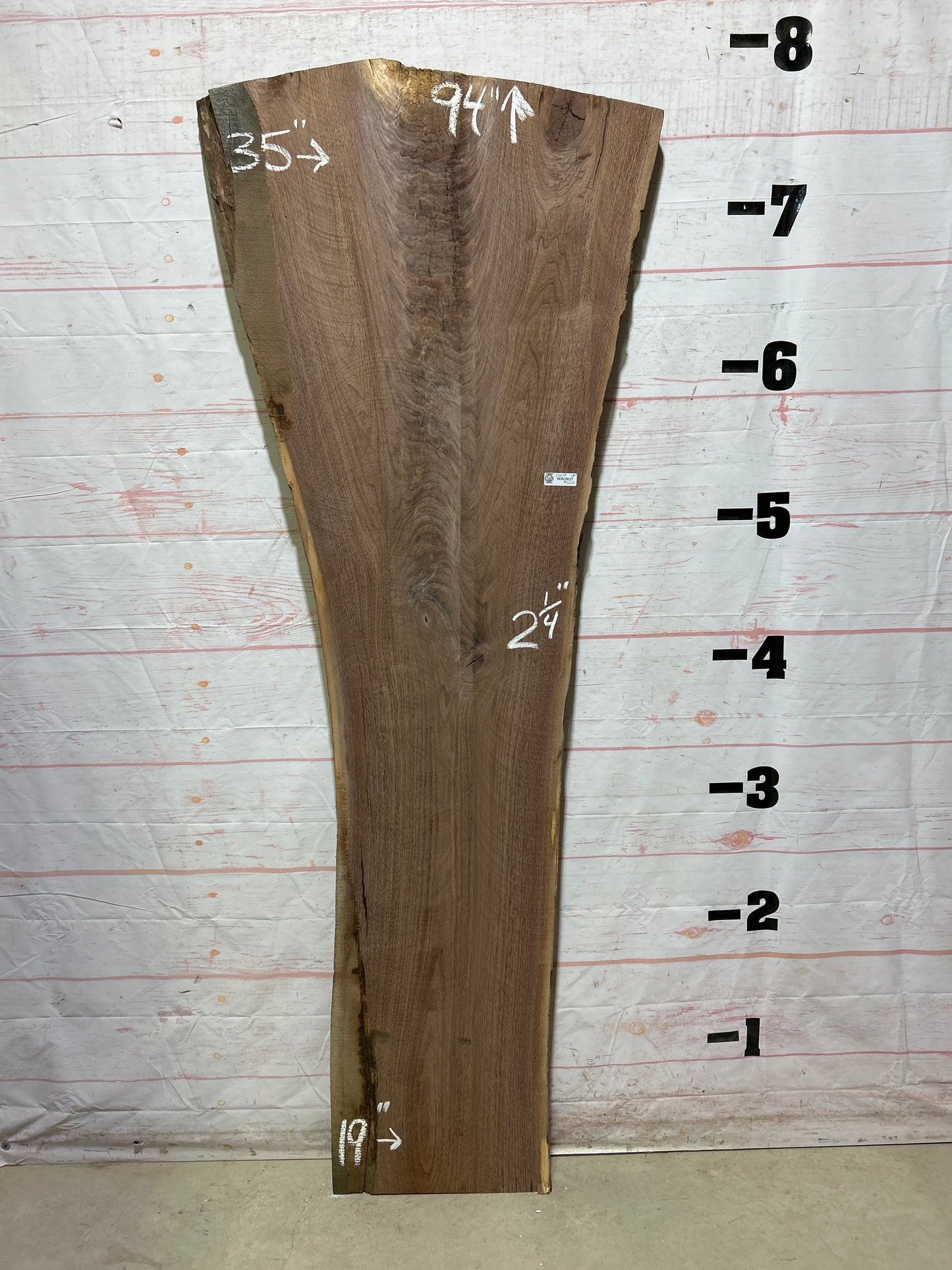 Live Edge Walnut Sku#25698J-40