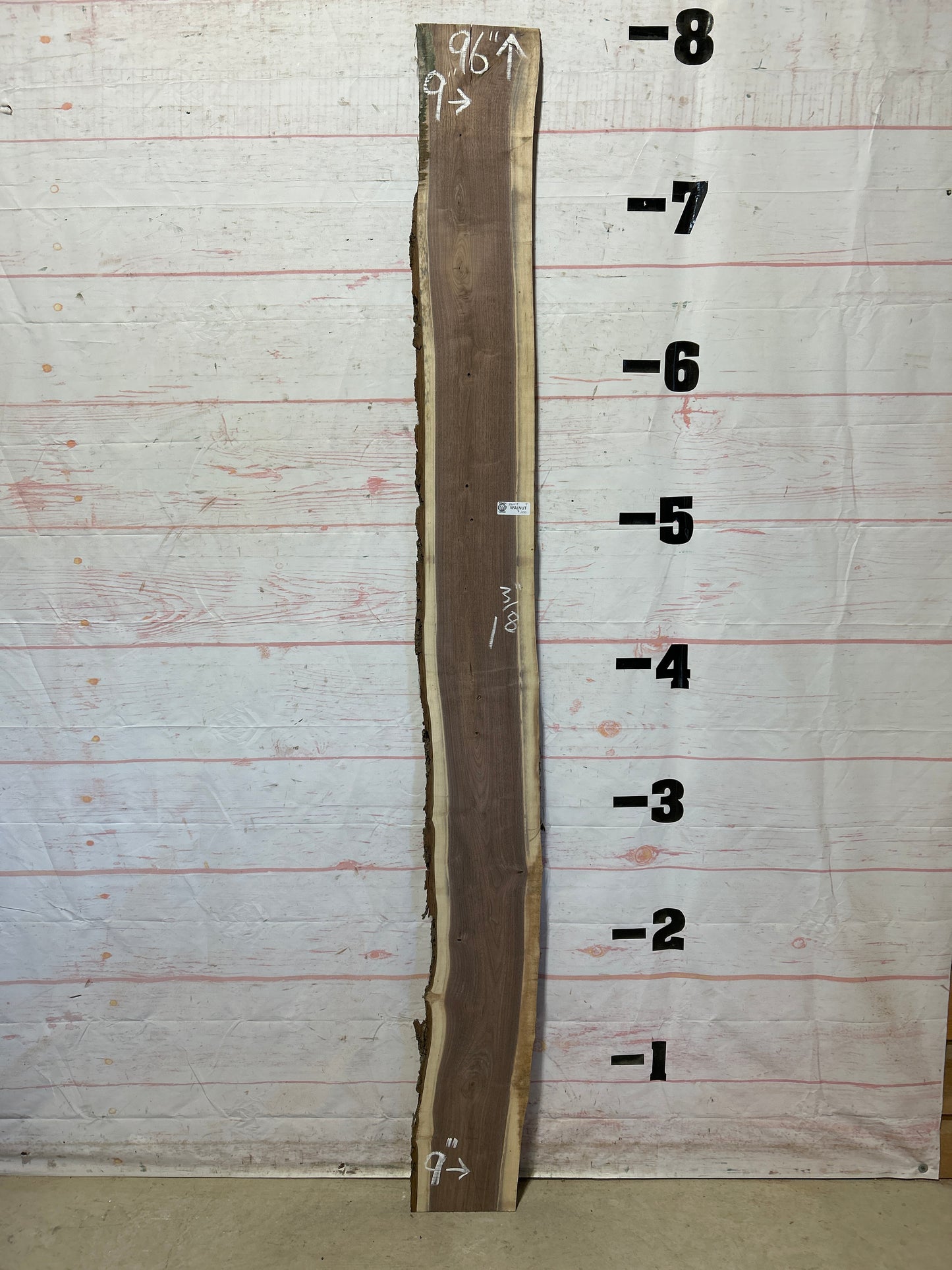 Live Edge Walnut Sku#26419M-9