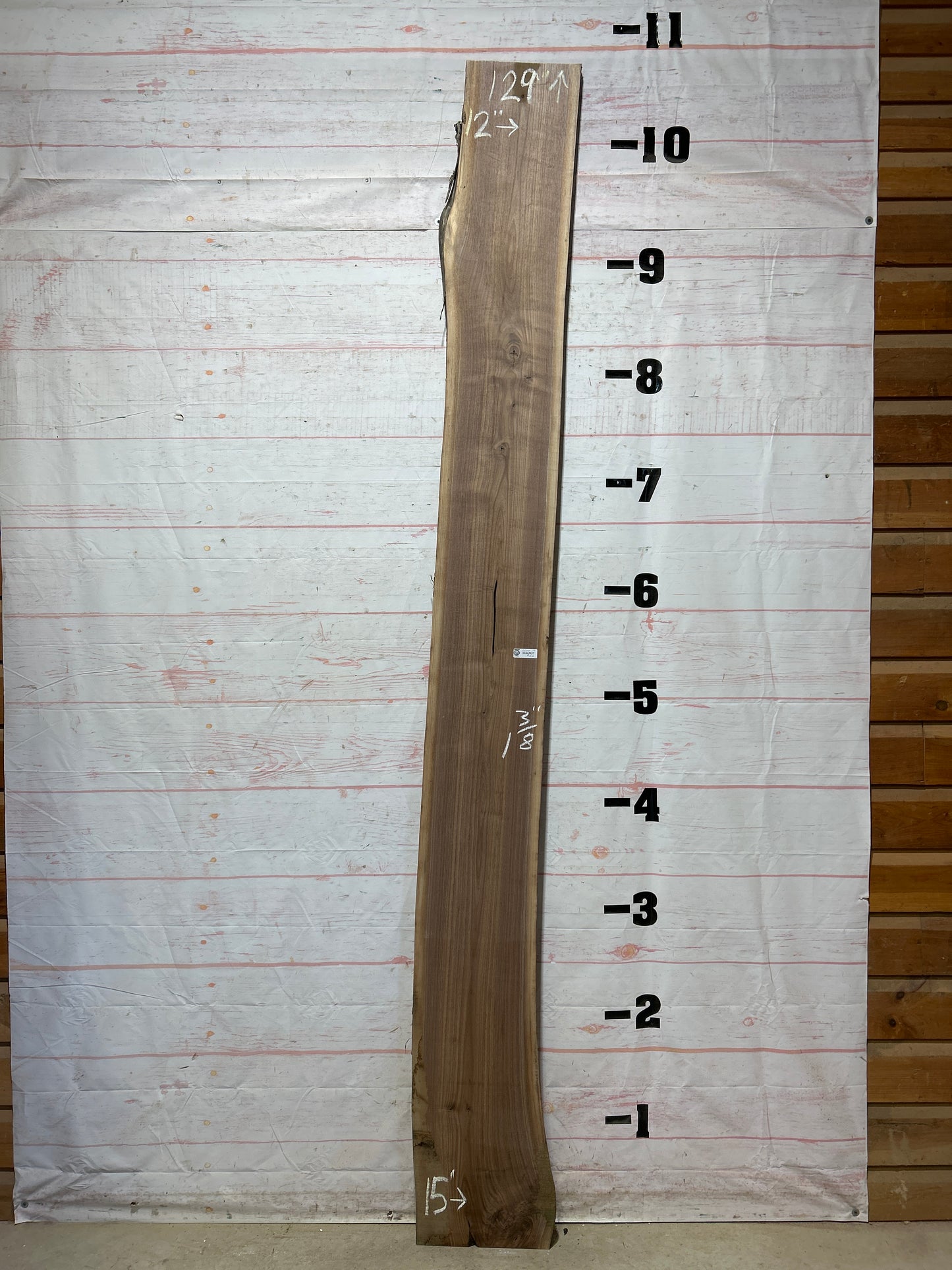 Live Edge Walnut Sku#26400M-19