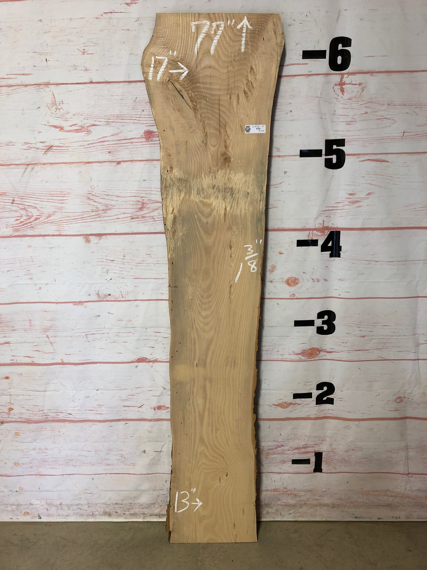 Live Edge Ash Sku# 21874D-12