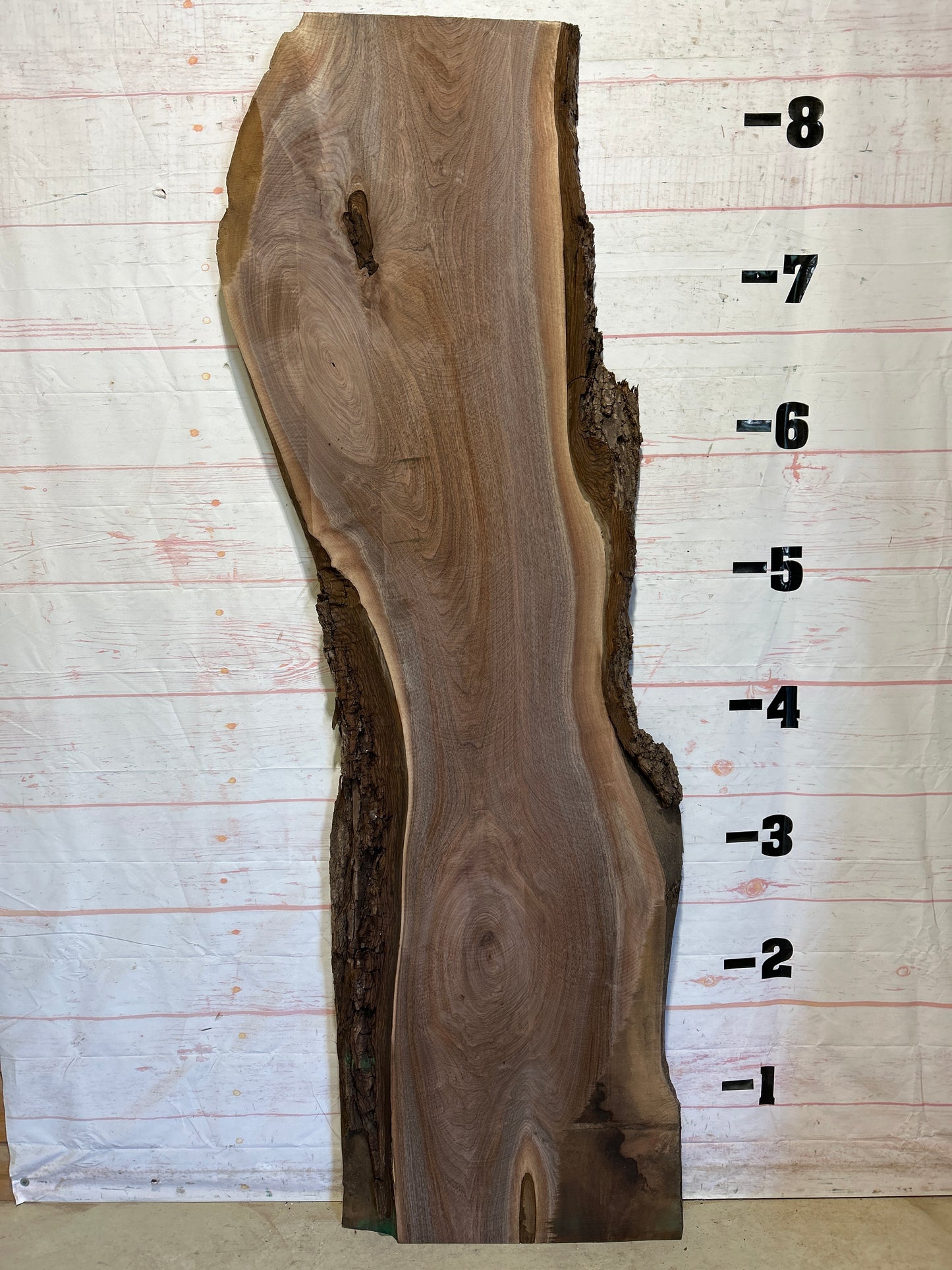 Live Edge Walnut Sku#26075J-39