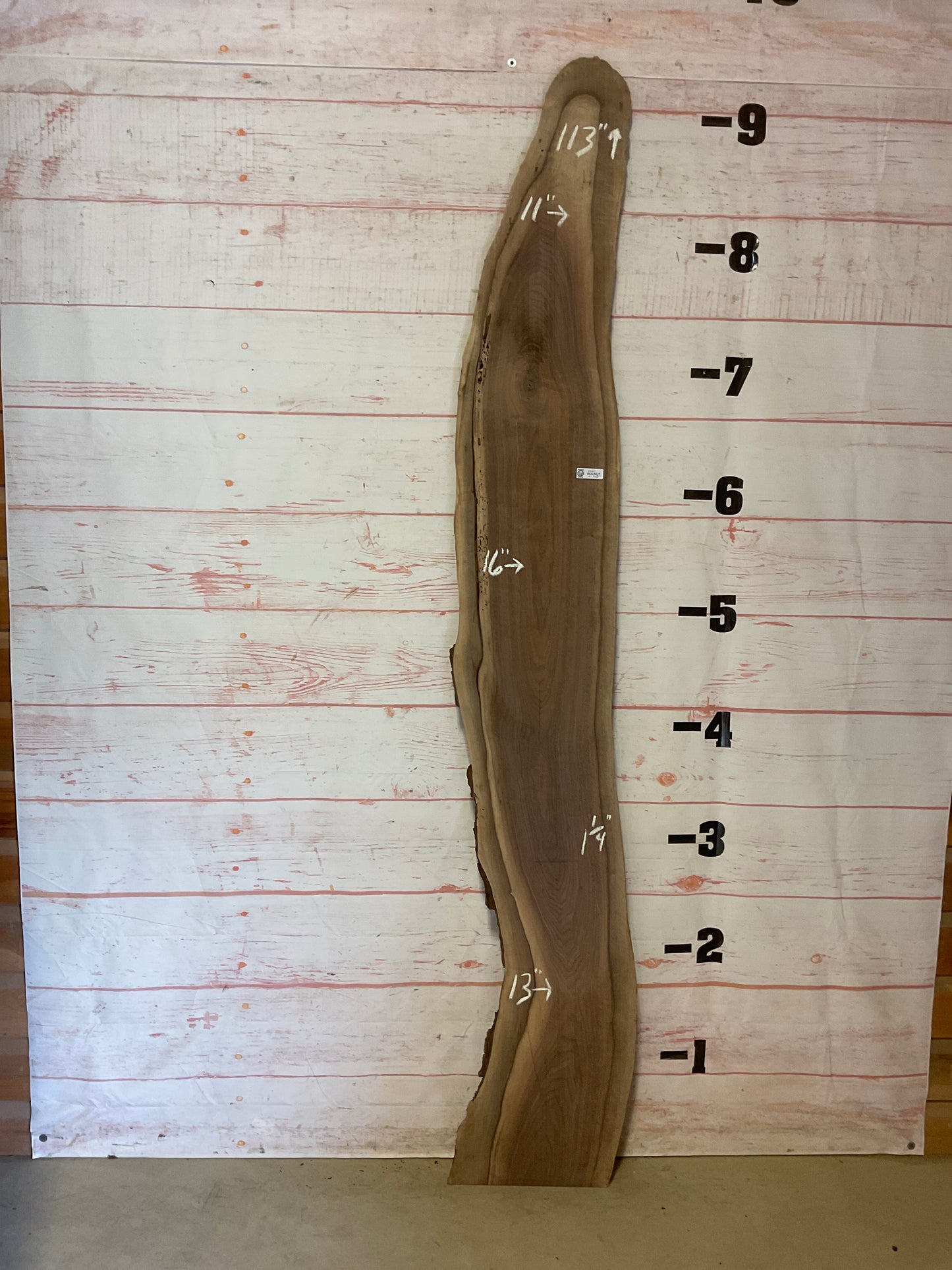 Live Edge Walnut Sku#20182M-14