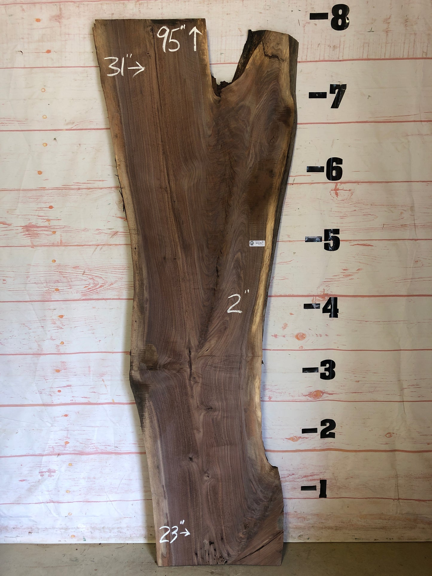 Live Edge Walnut Sku#23020J-36