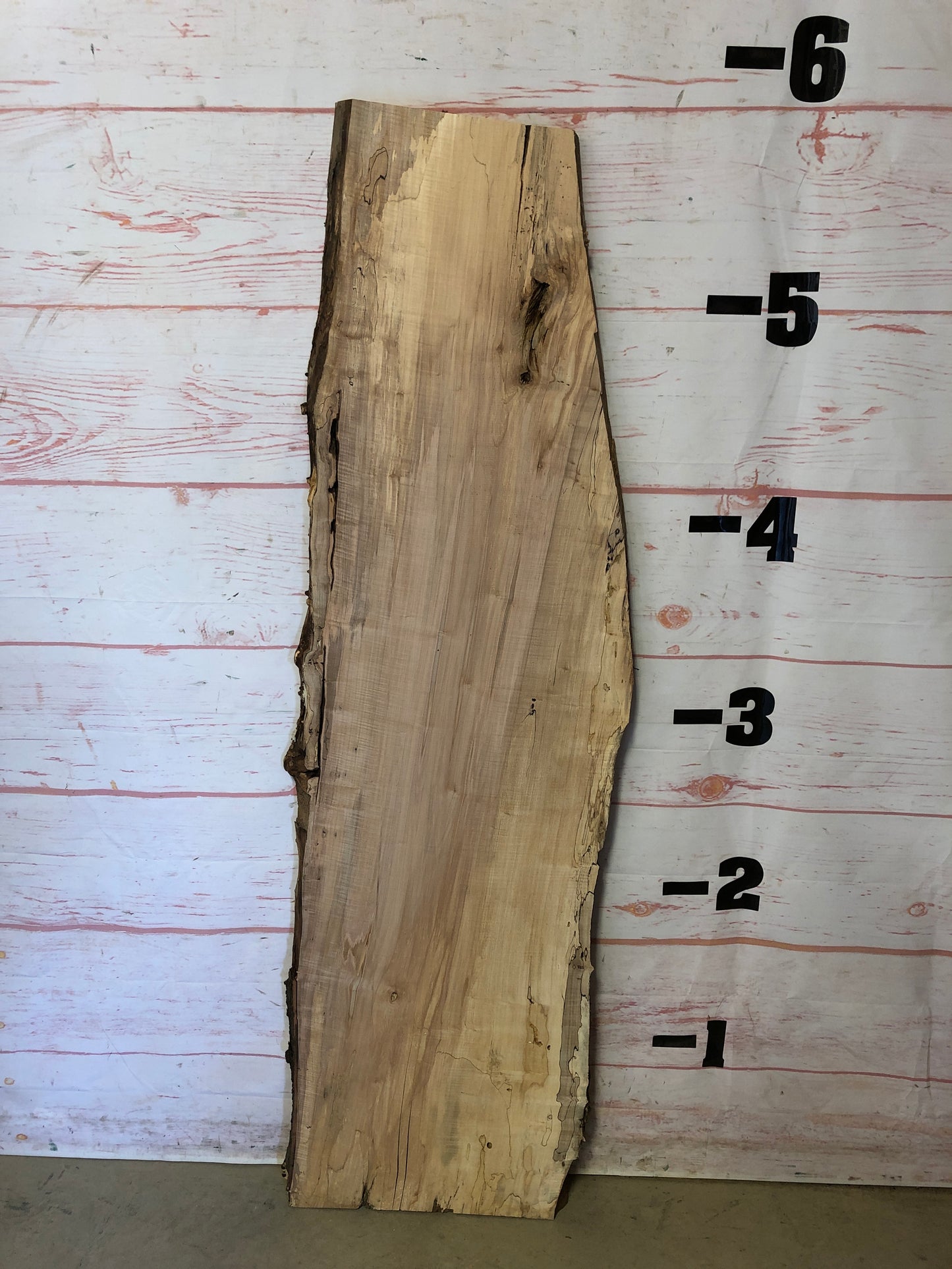 Live Edge Spalted Maple Sku#22672E-14