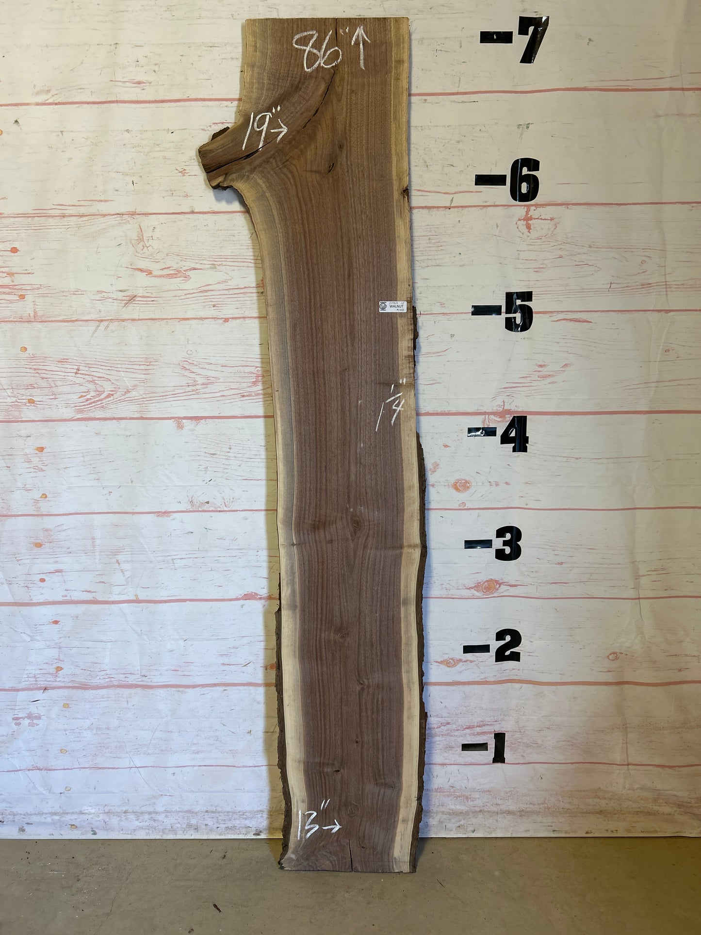 LiveEdge Walnut Sku#24968C-12