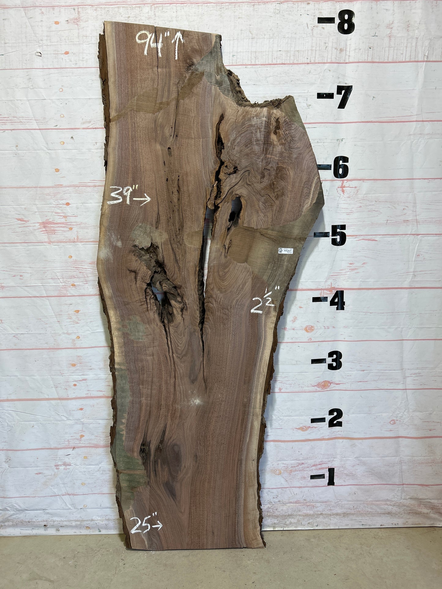Live Edge Walnut Sku#25901-52
