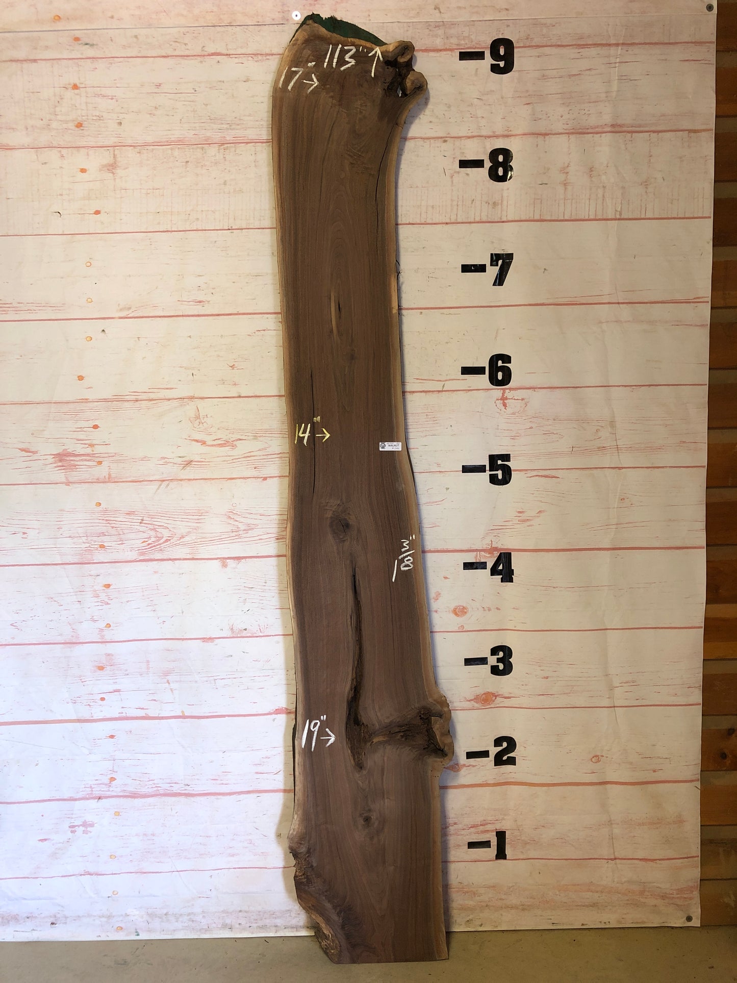 Live Edge Walnut Sku#22753M-20