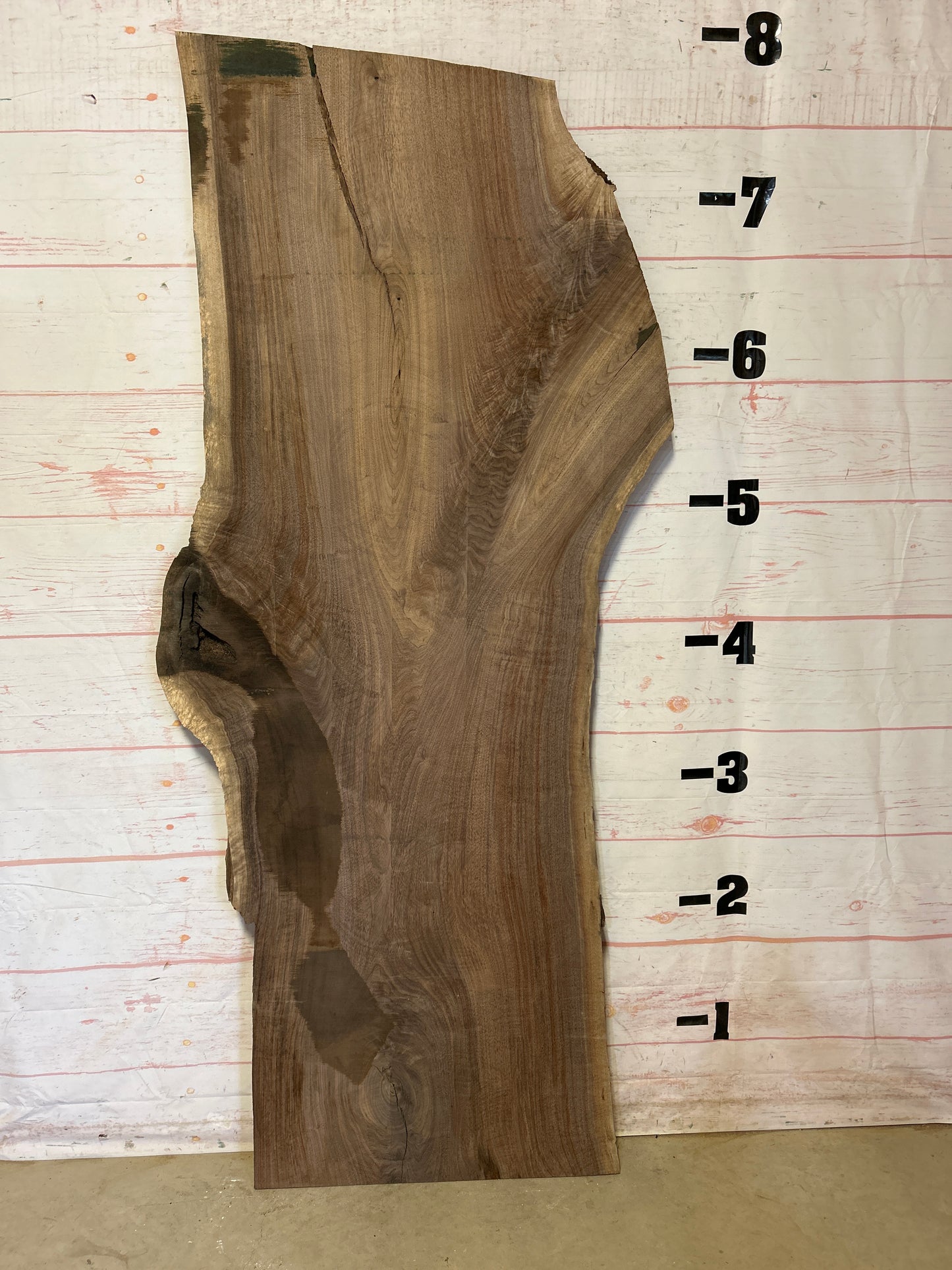 Live Edge Walnut Sku#25204J-43