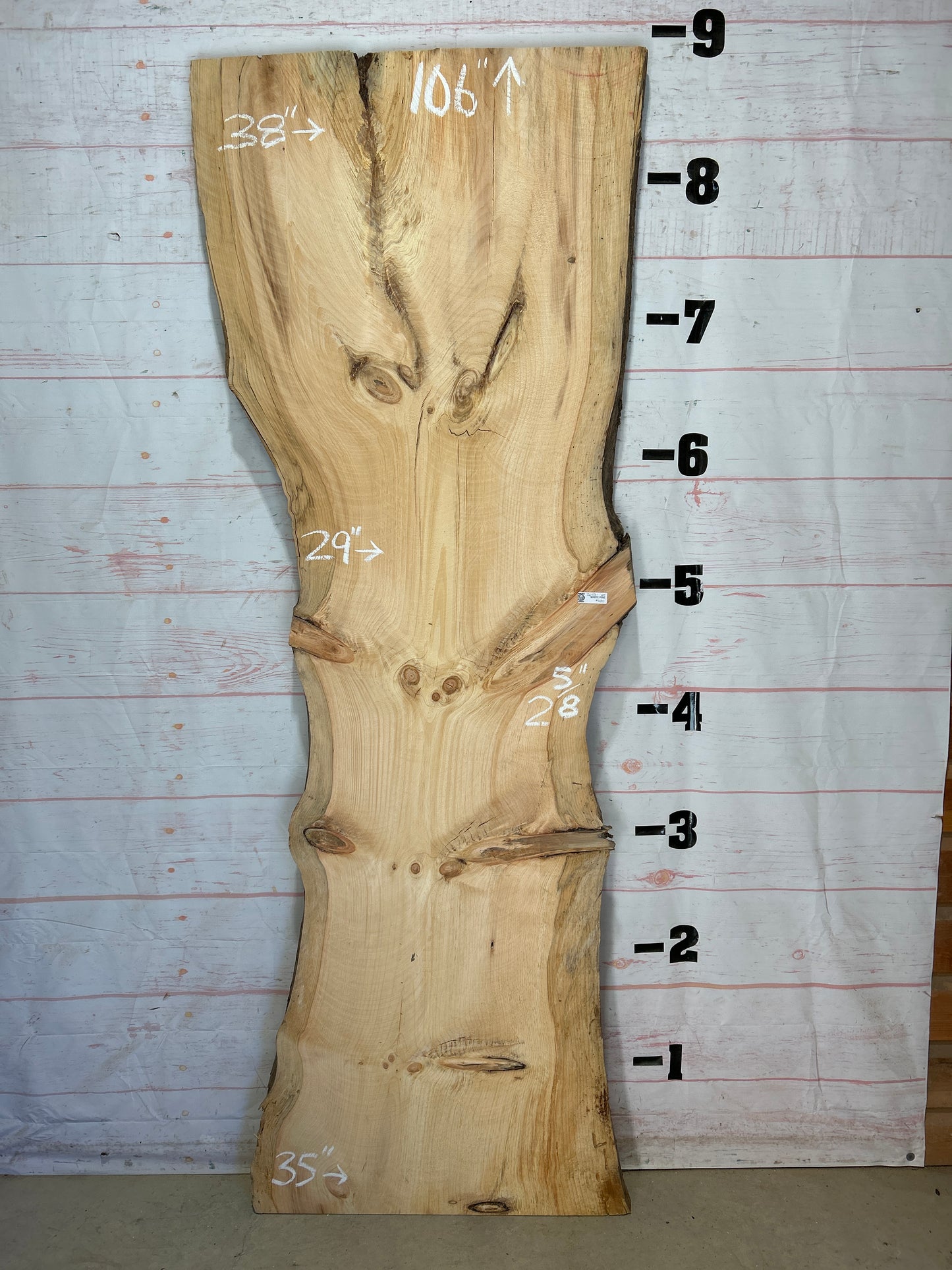 Live Edge Pine Sku#26531-69