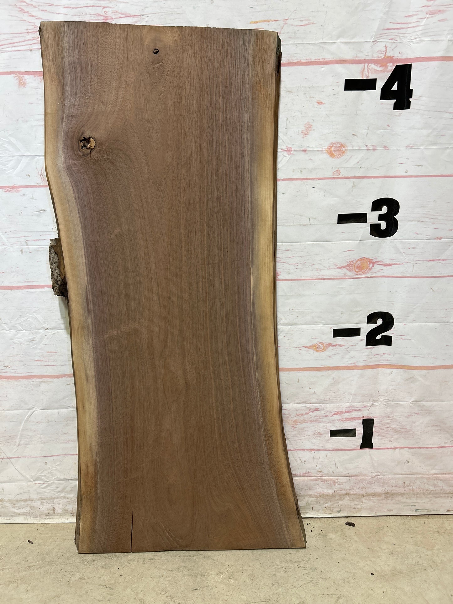 Live Edge Walnut Sku#26101A-17