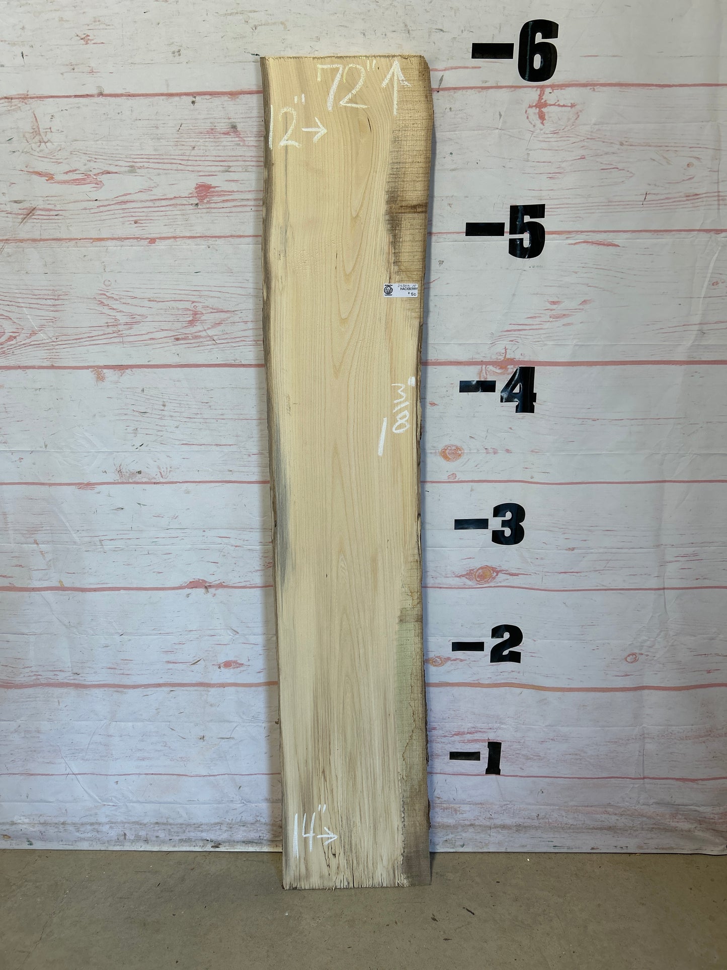 Live Edge Hackberry Sku#25803D-10