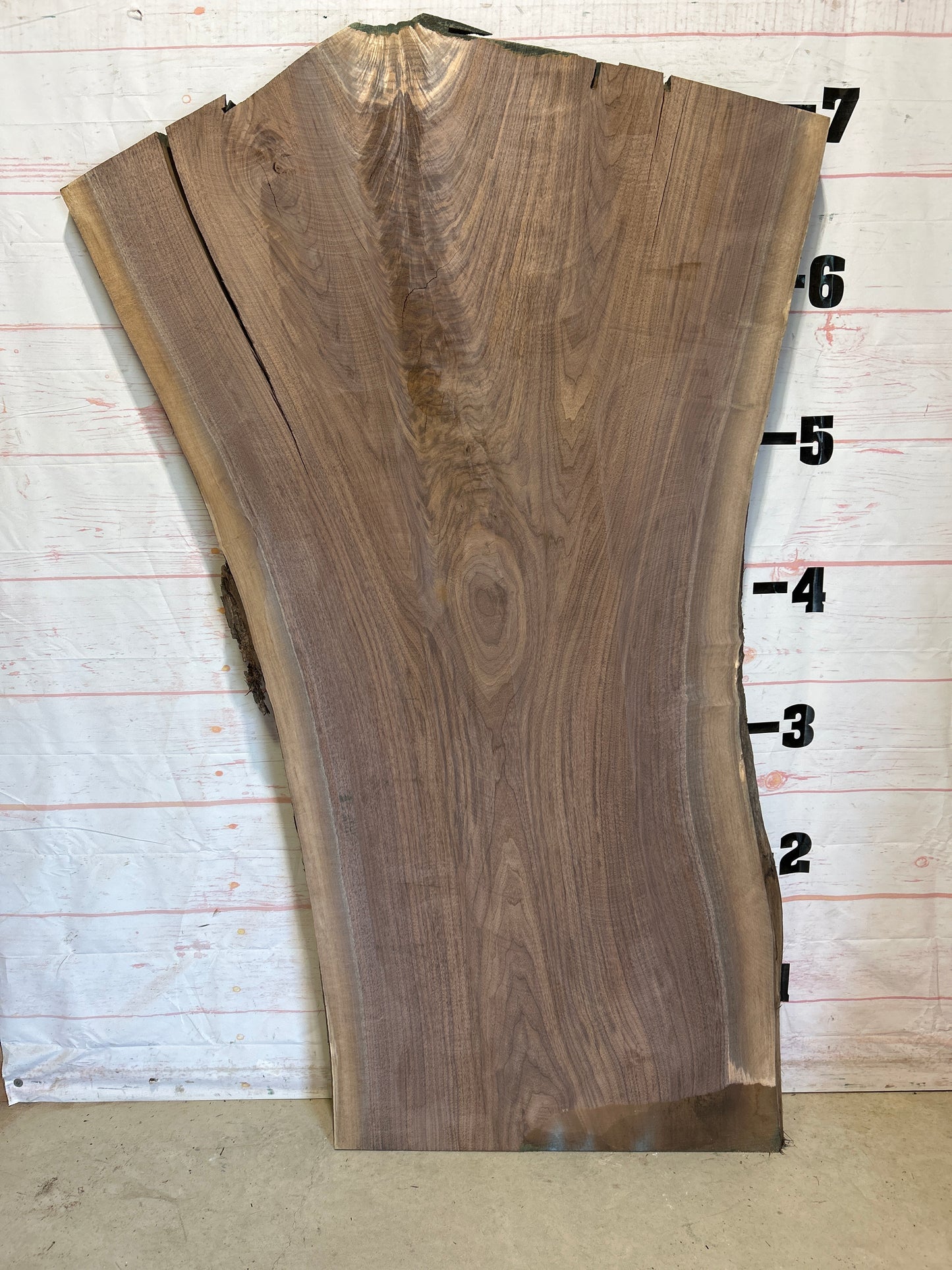 Live Edge Walnut Sku#25892K-60