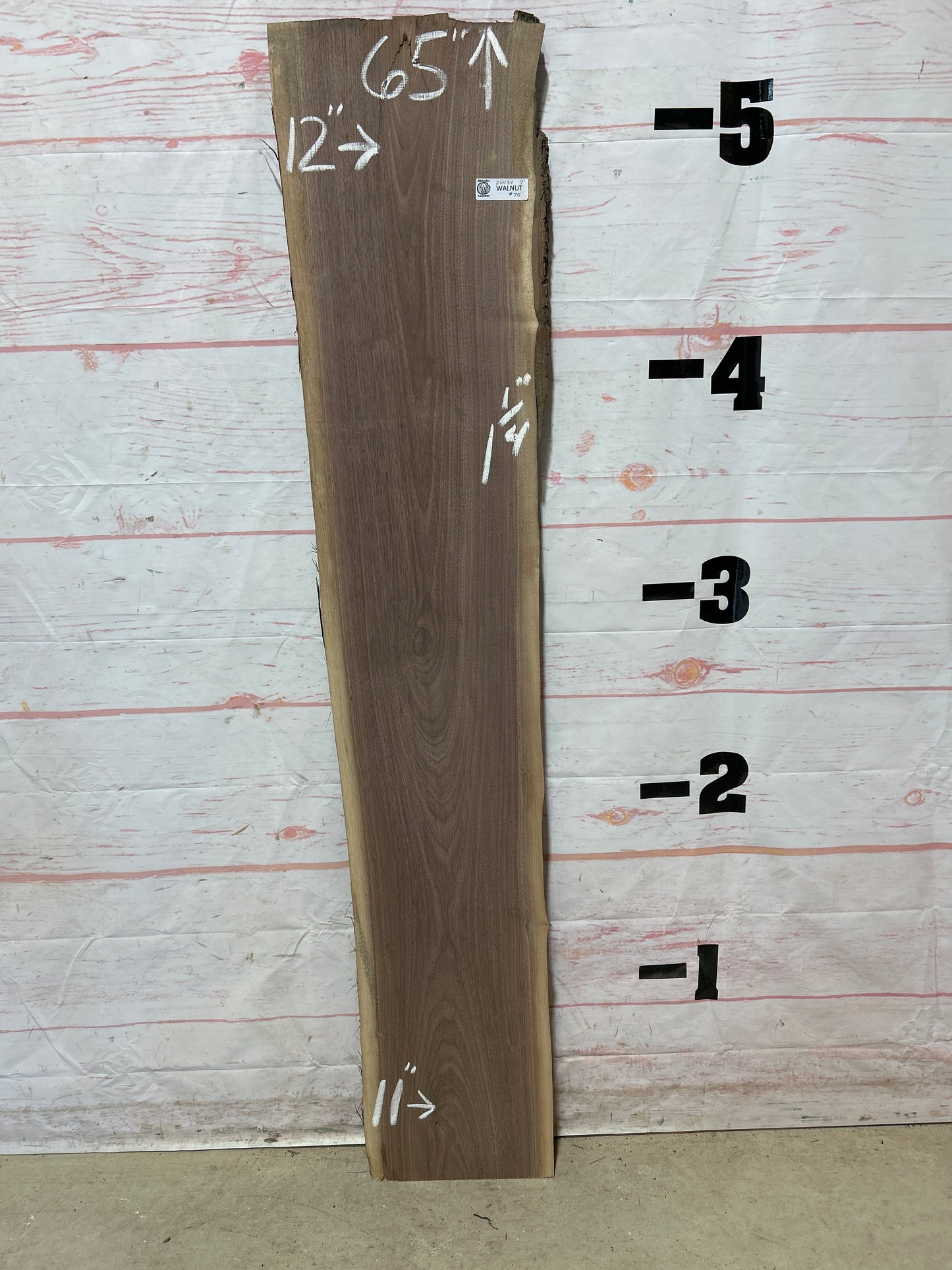 Live Edge Walnut Sku#25434M-7
