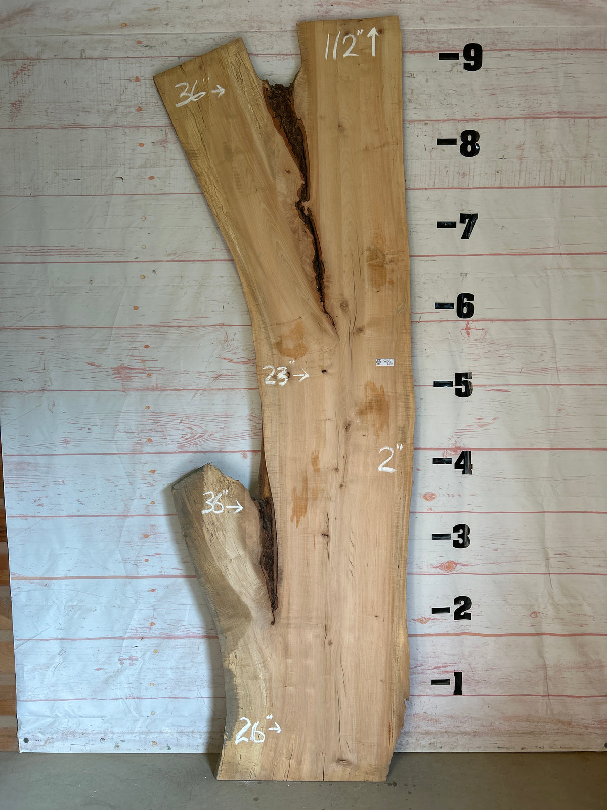 Live Edge Maple Sku# 24560S-47