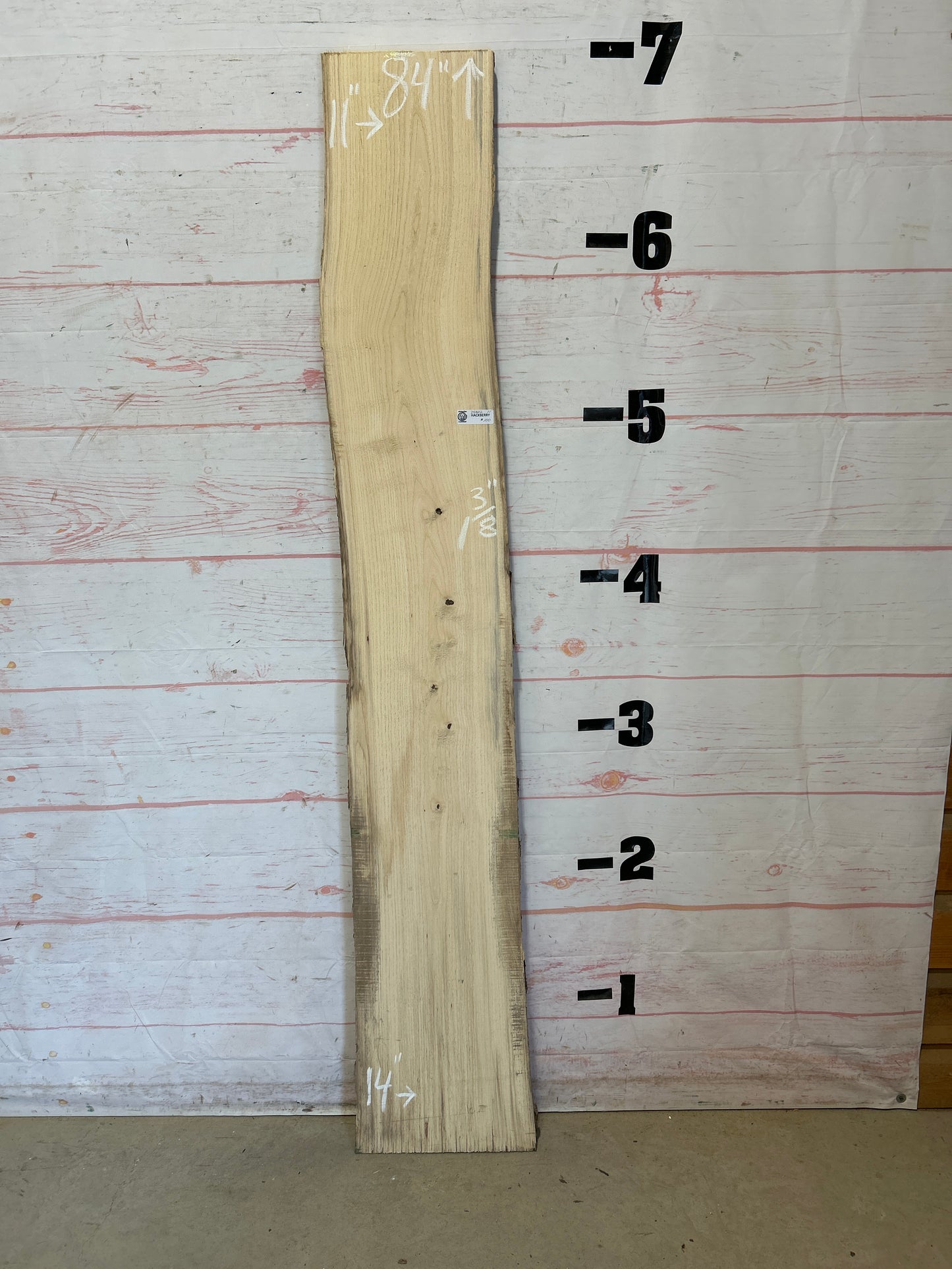 Live Edge Hackberry Sku#25802D-11