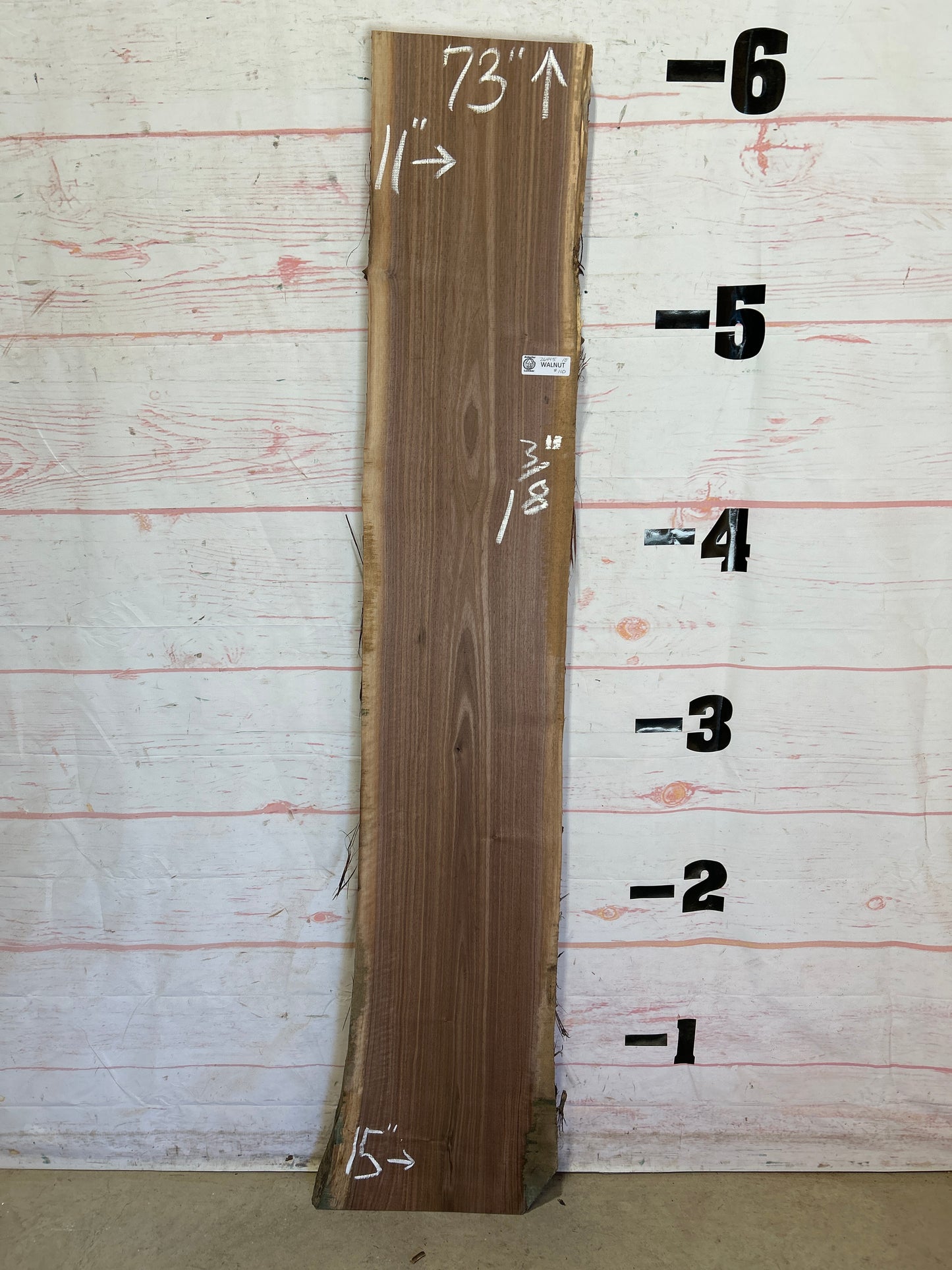Live Edge Walnut Sku#26445M-10