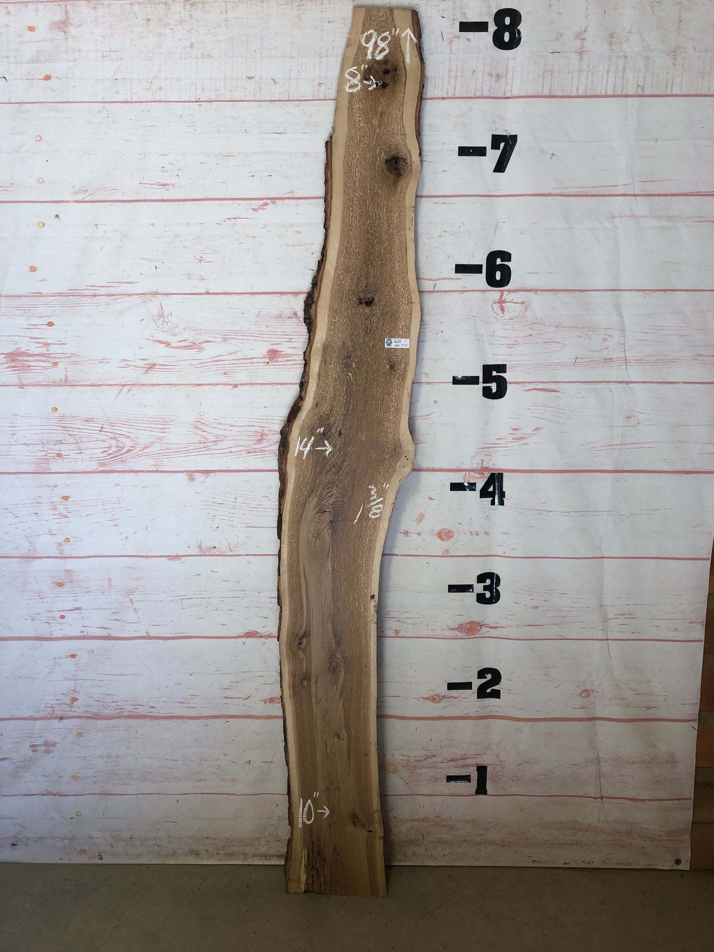 Live Edge White Oak - Sku# 22139-11