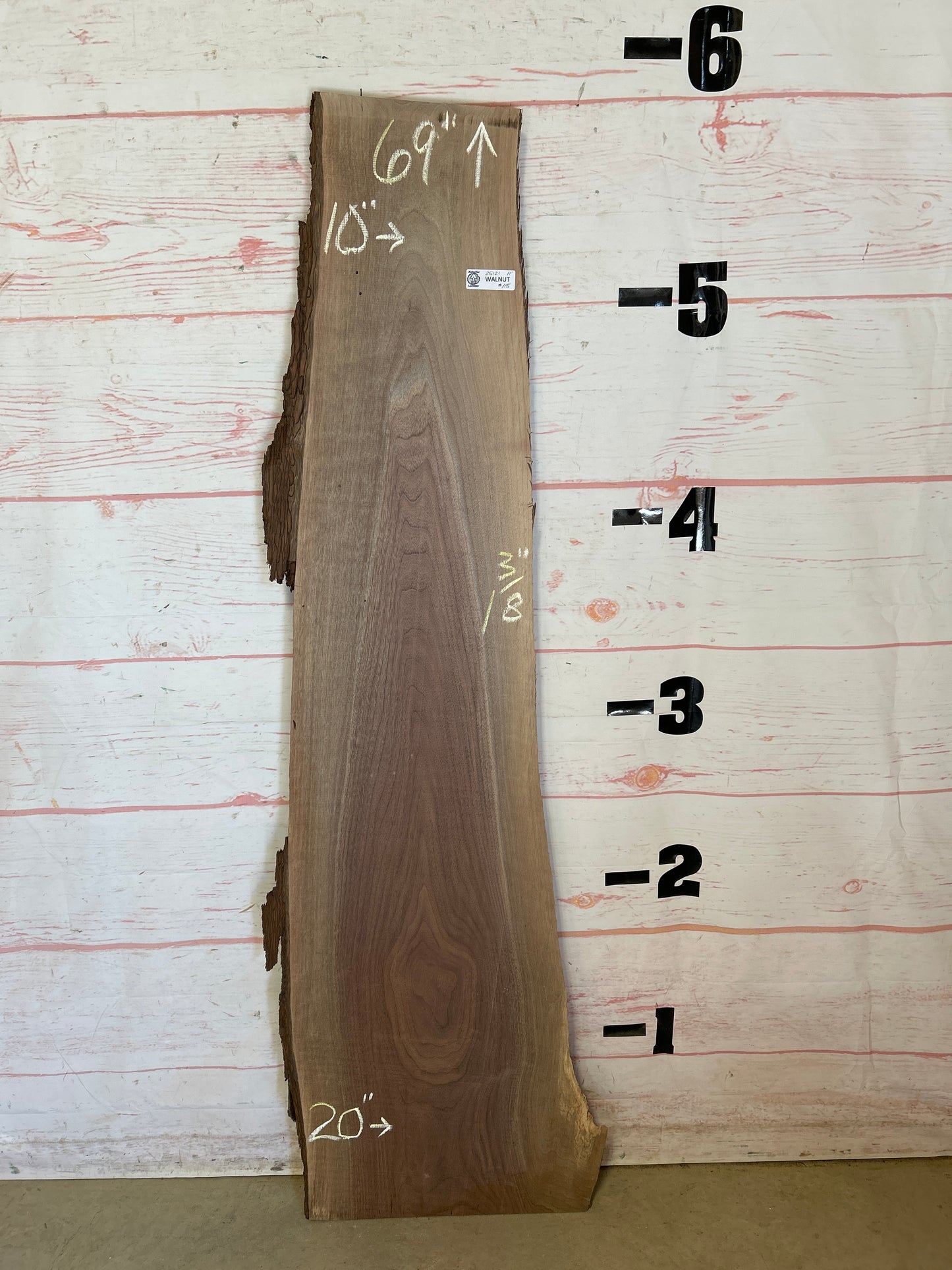 Live Edge Walnut Sku#25121M-11
