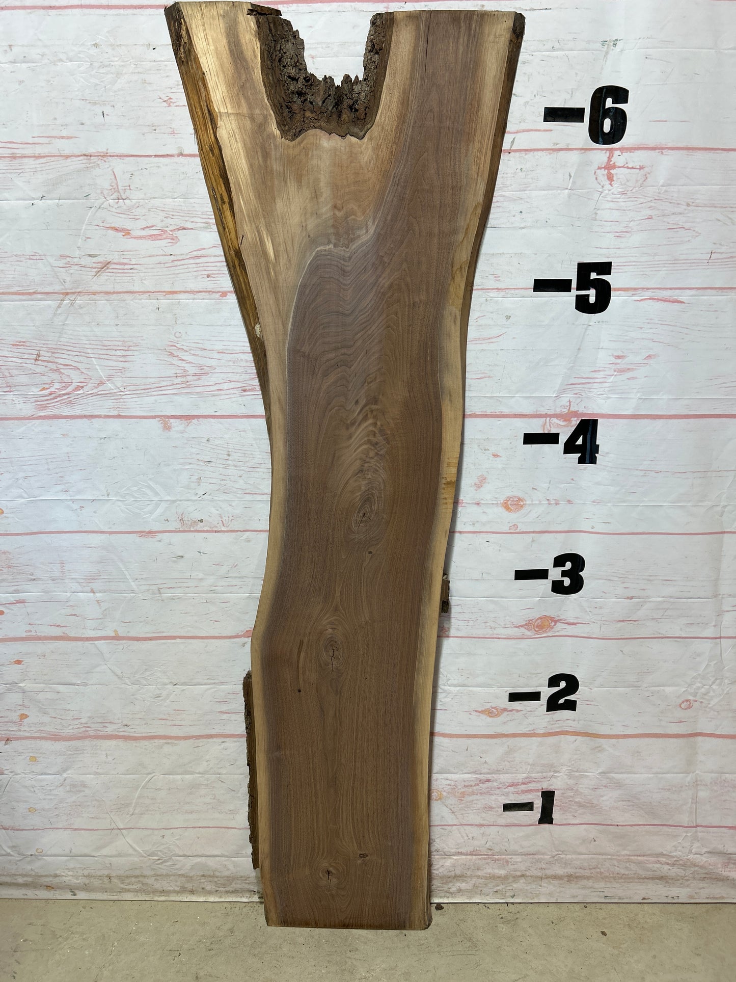 Live Edge Walnut Sku#25609G-17