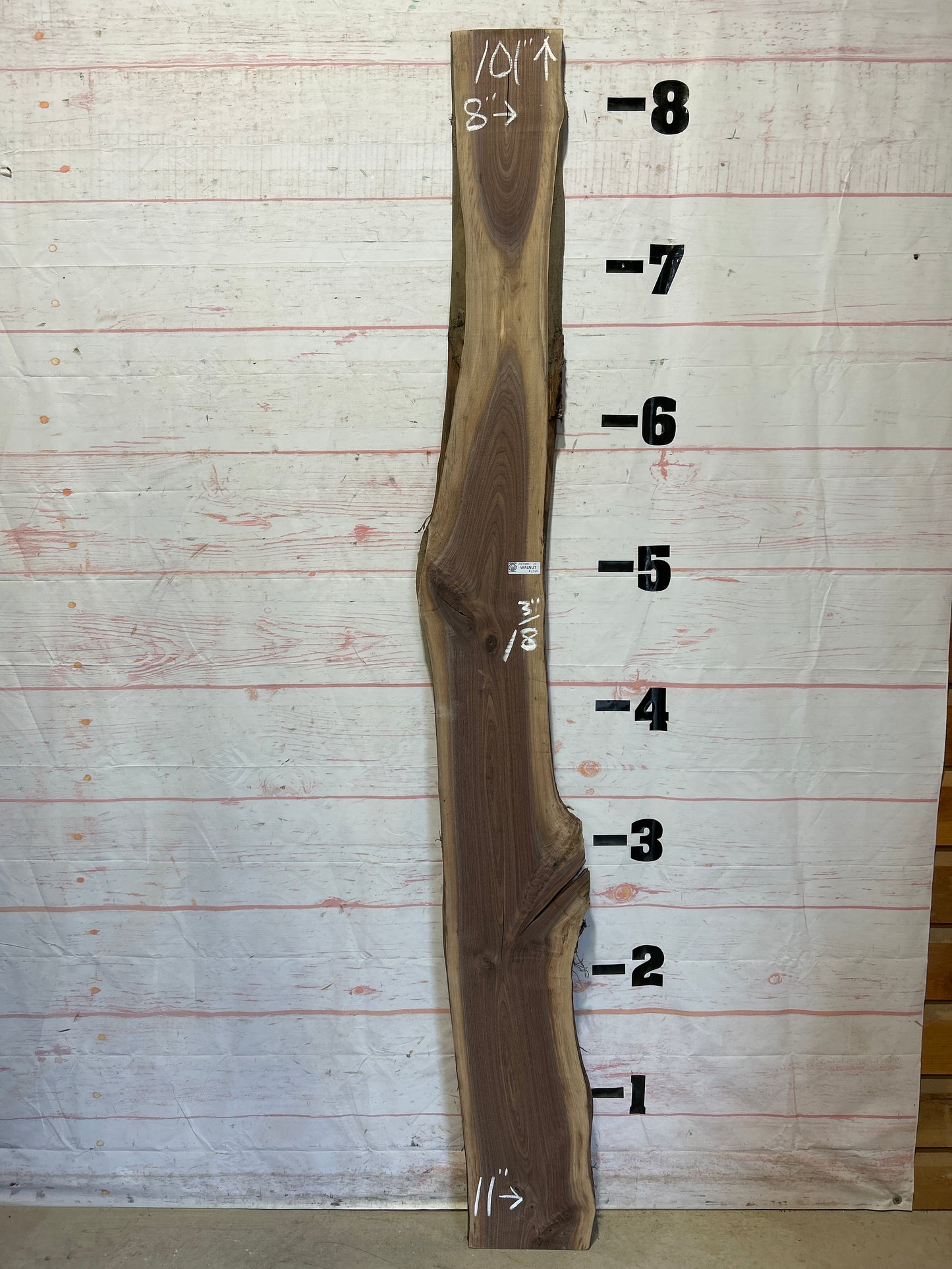 Live Edge Walnut Sku#25400M-11