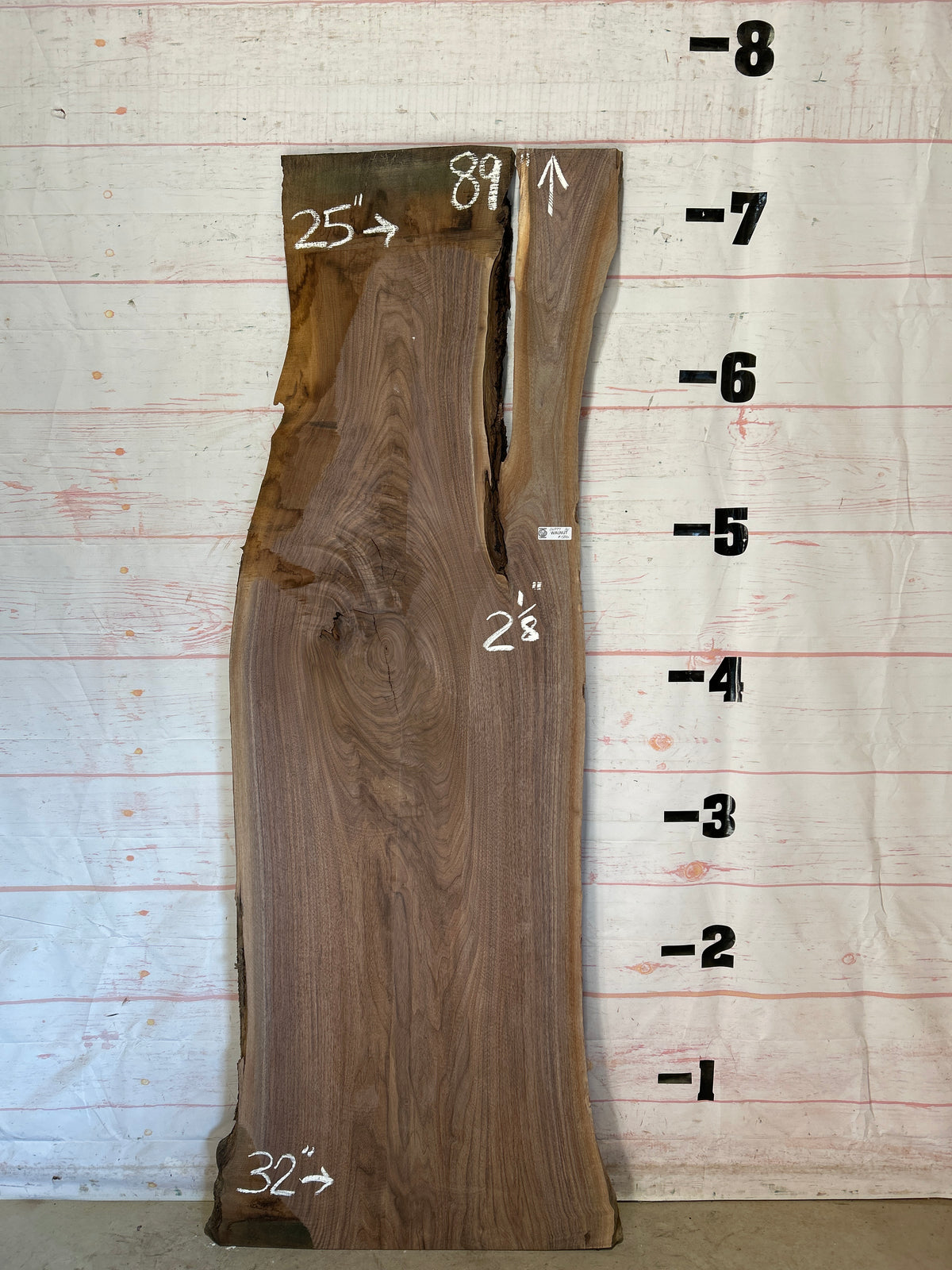 Live Edge Walnut Sku#26977-36