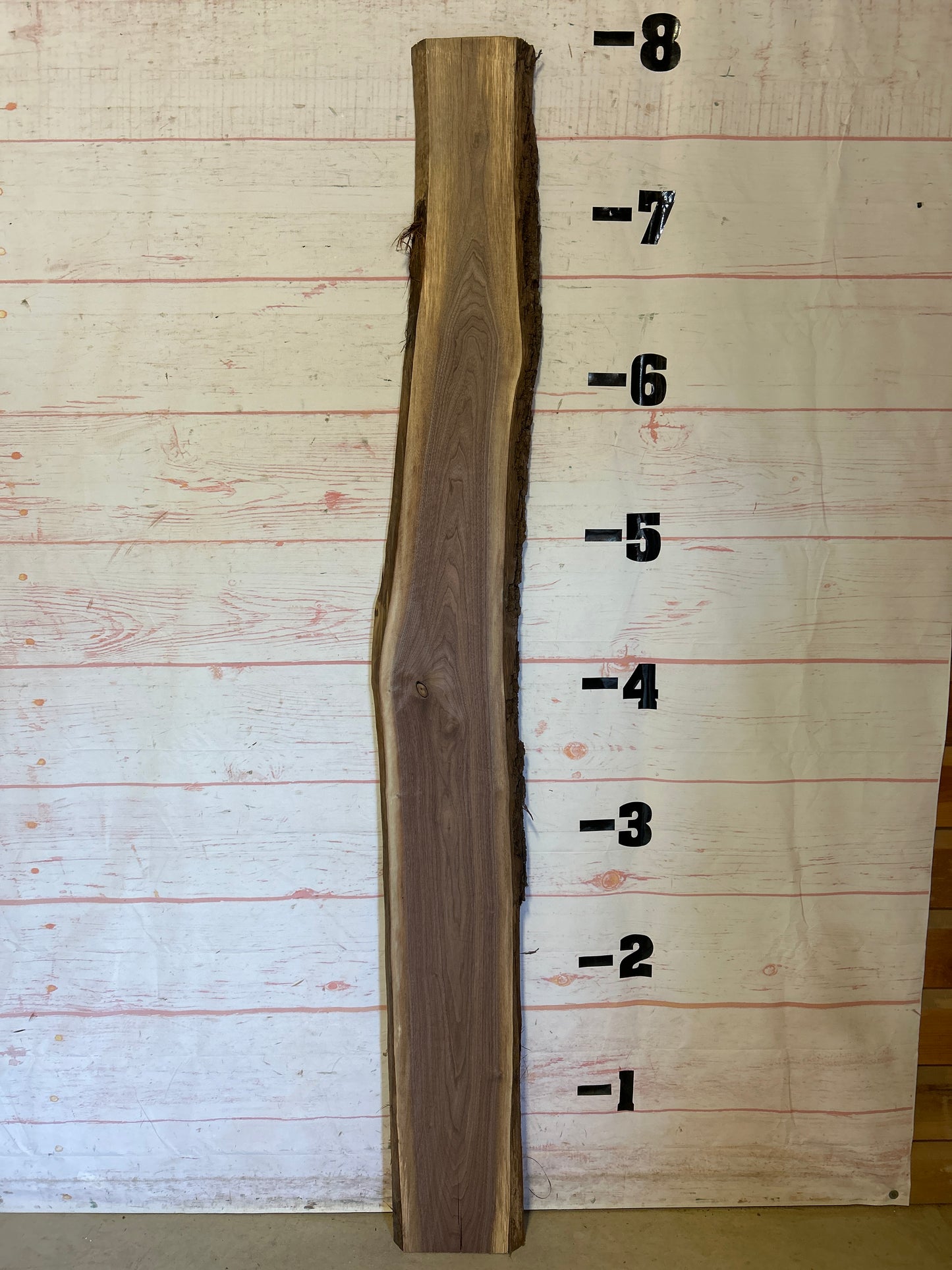 Live Edge Walnut Sku#25087C-8